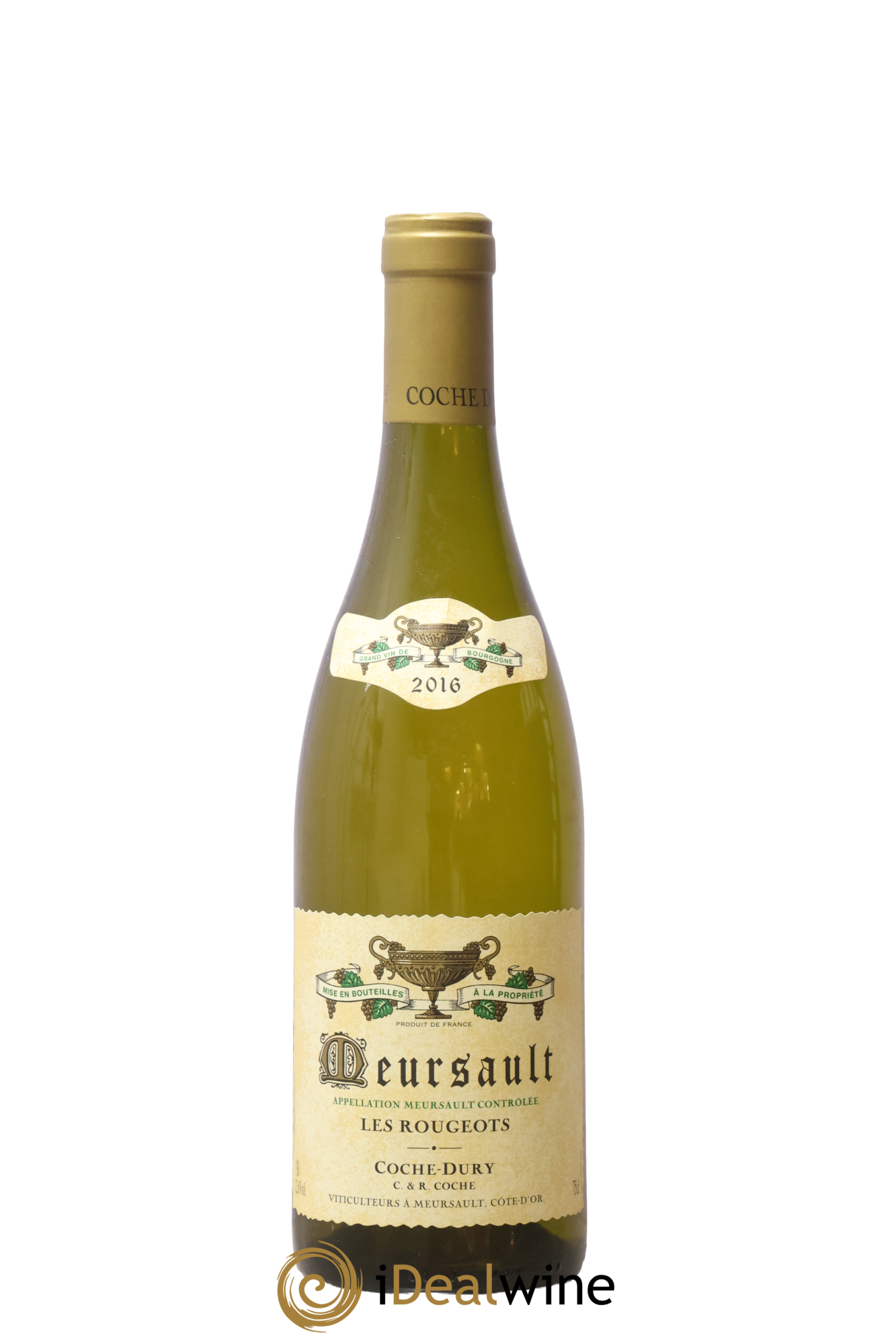 Meursault Les Rougeots Coche Dury (Domaine) 2016 - Lot de 1 bouteille - 0