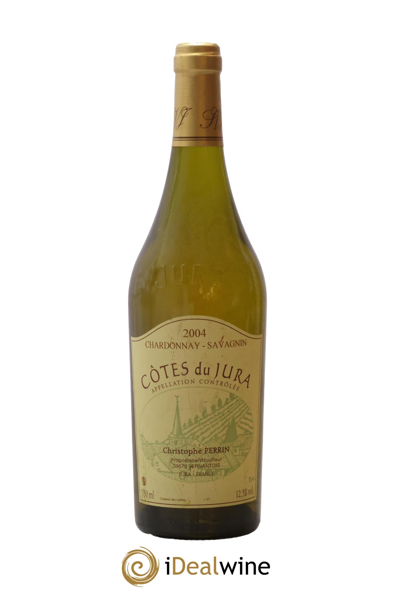 Côtes du Jura Chardonnay Savagnin Christophe Perrin 2004 - Posten von 1 Flasche - 0