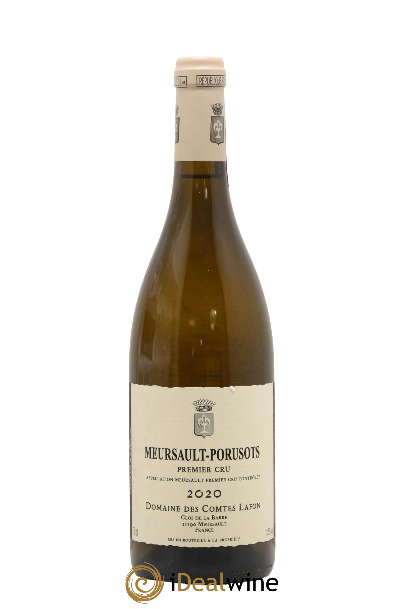 Meursault 1er Cru Porusots Comtes Lafon (Domaine des) 2020 - Lot de 1 bouteille - 0