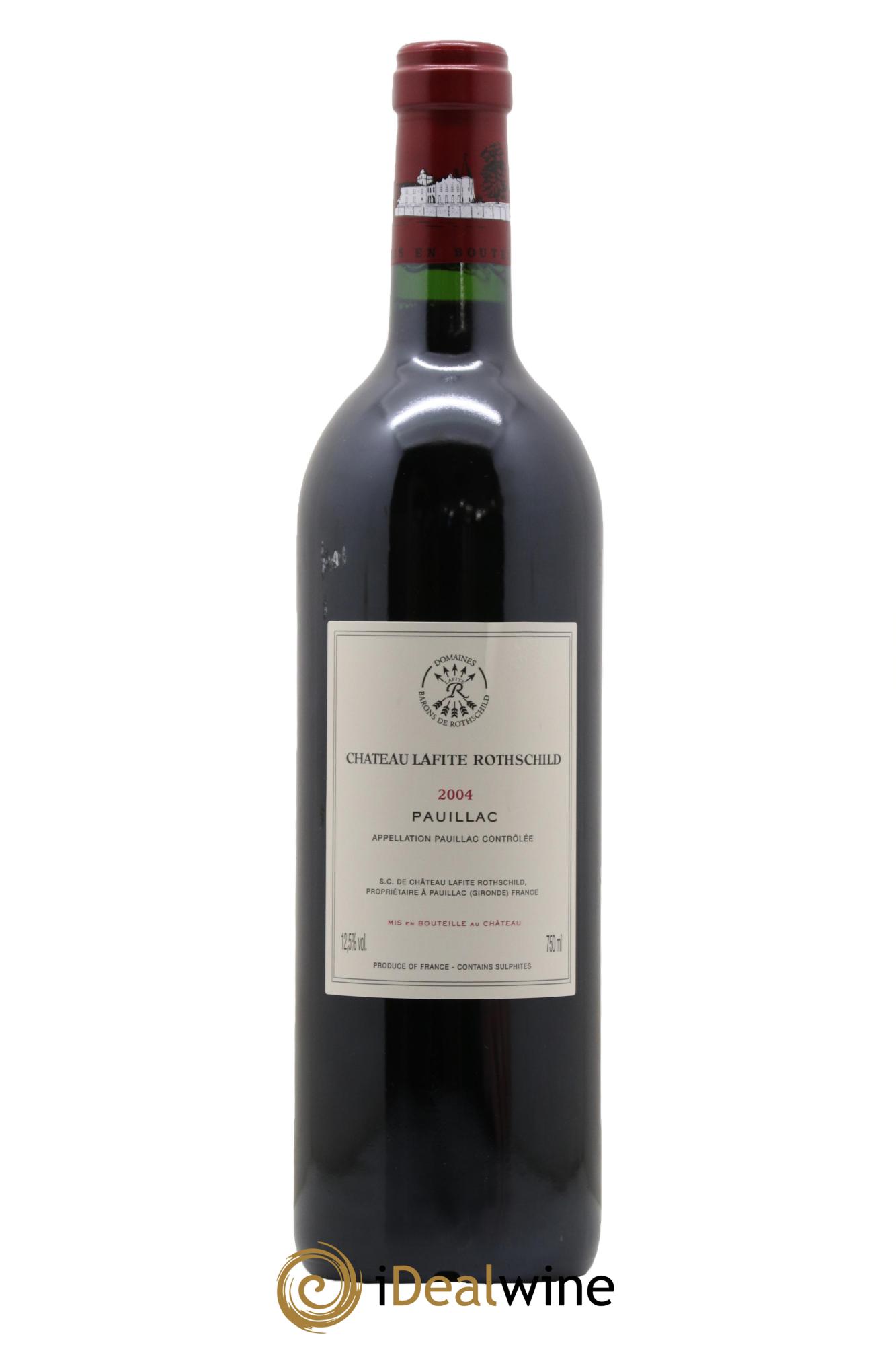 Château Lafite Rothschild 1er Grand Cru Classé 2004 - Lot de 1 bouteille - 1