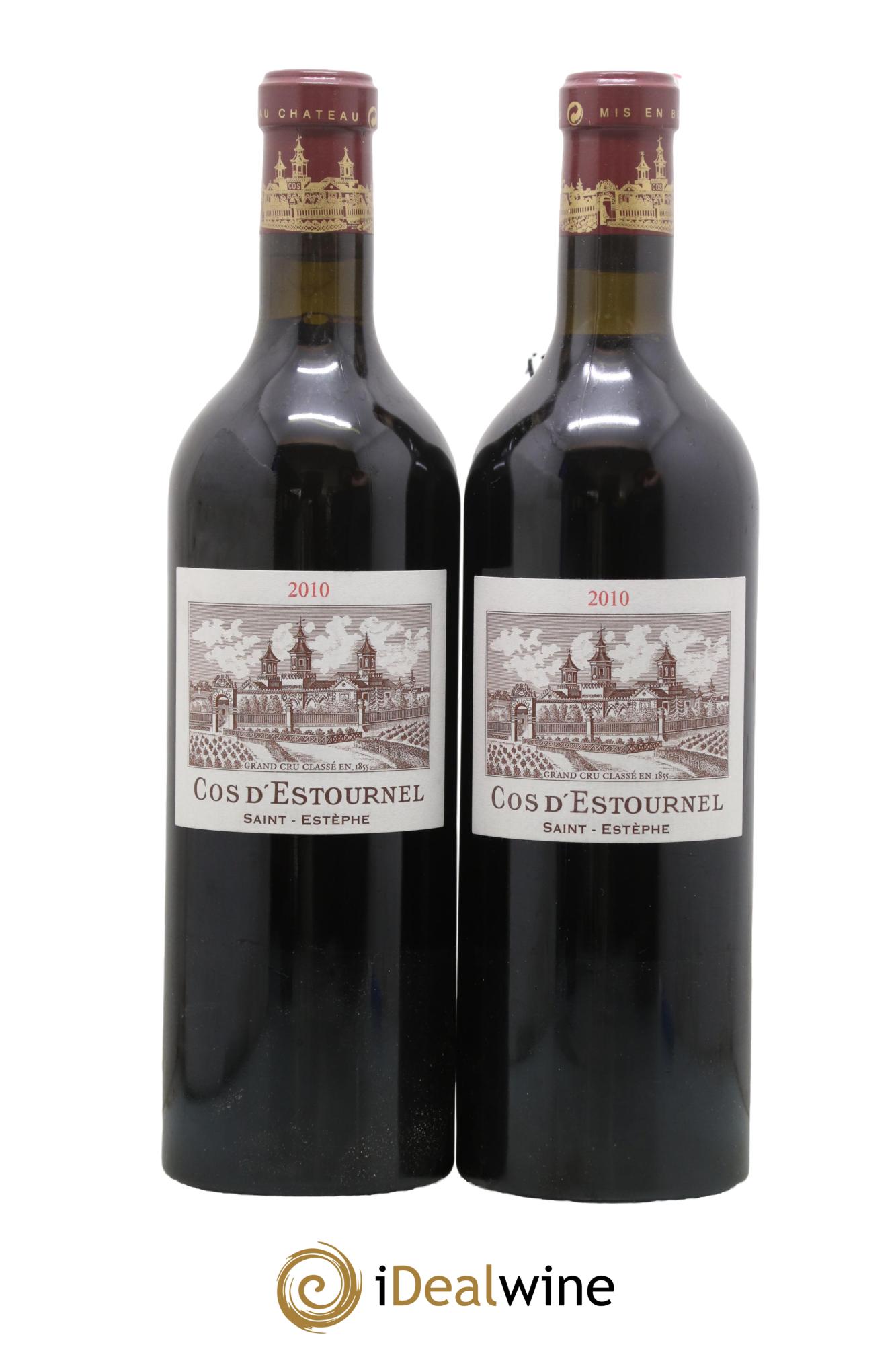 Cos d'Estournel 2ème Grand Cru Classé 2010 - Lotto di 2 bottiglie - 0