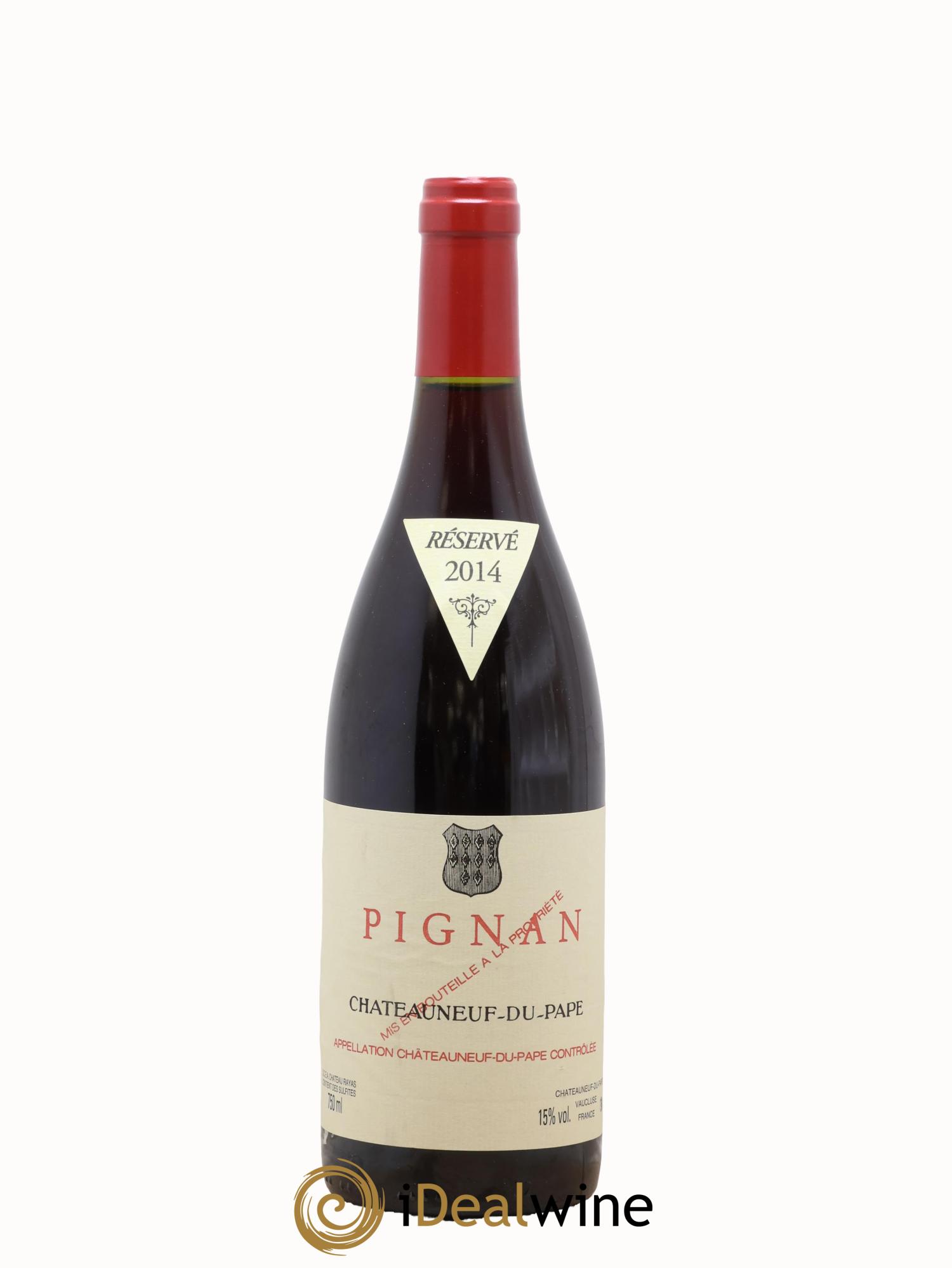 Châteauneuf-du-Pape Pignan Emmanuel Reynaud 2014 - Lot de 1 bouteille - 0