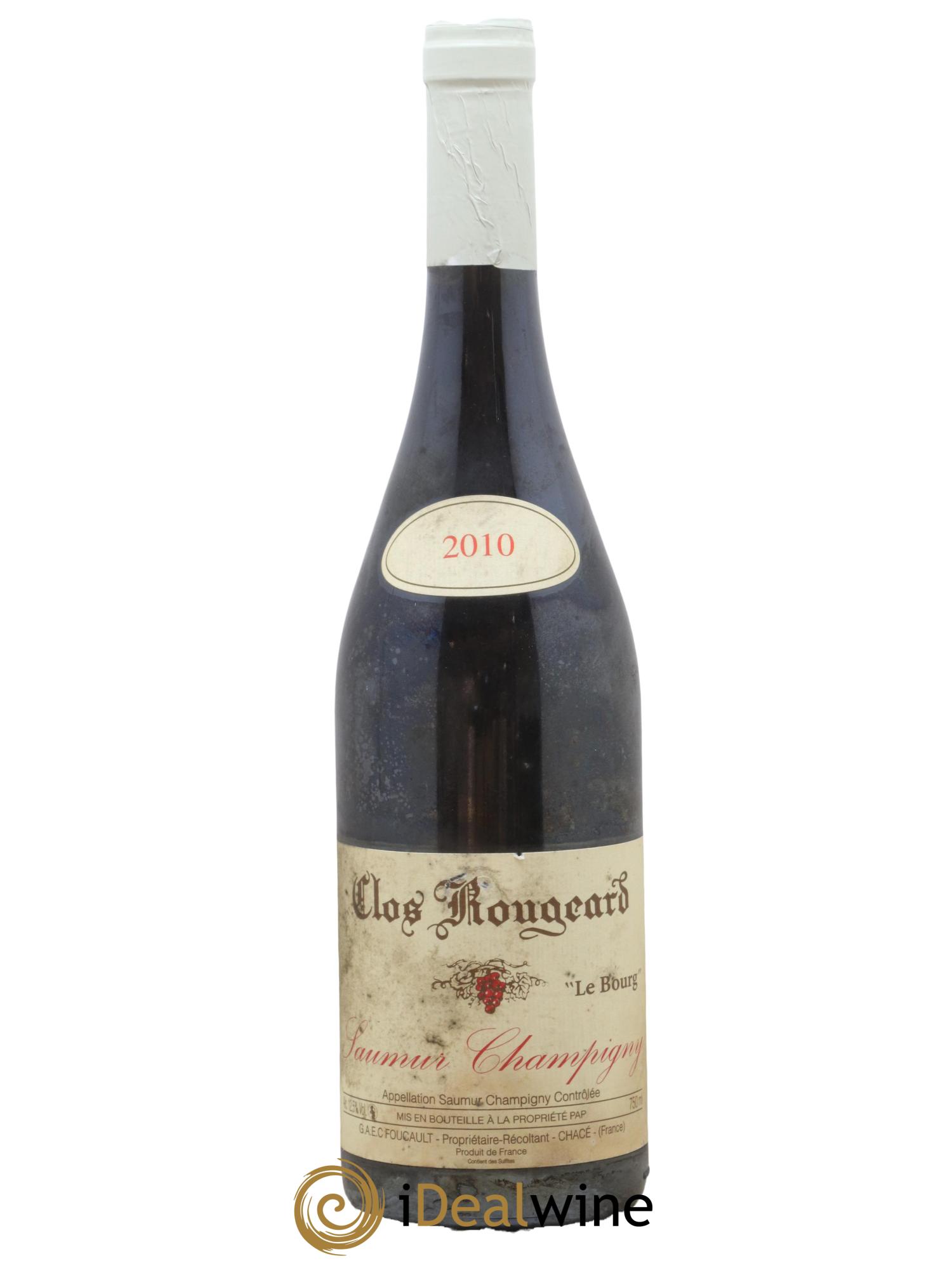 Saumur-Champigny Le Bourg Clos Rougeard 2010 - Lot de 1 bouteille - 0