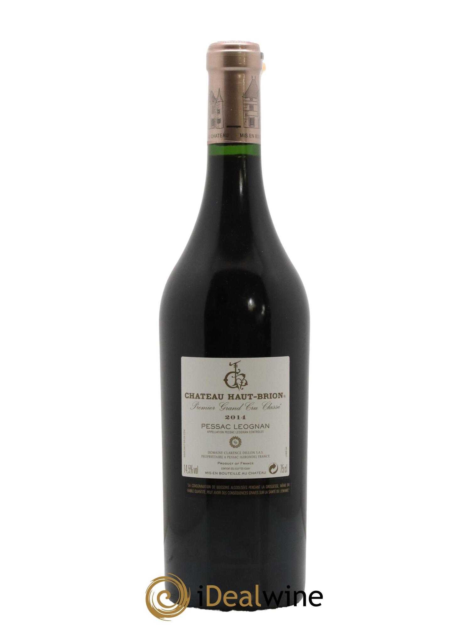 Château Haut Brion 1er Grand Cru Classé 2014 - Lotto di 1 bottiglia - 1