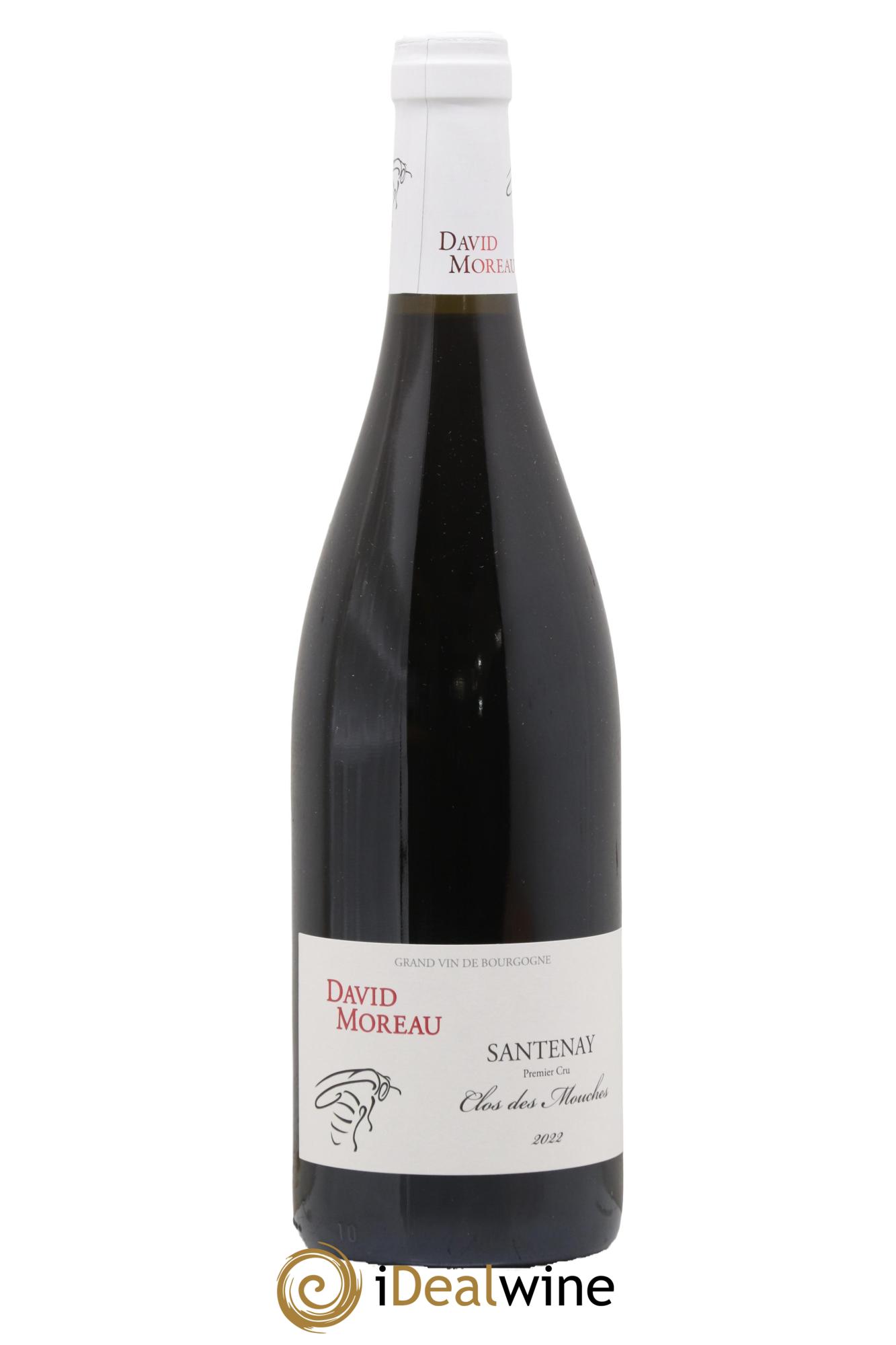 Santenay 1er Cru Clos des Mouches David Moreau 2022 - Posten von 1 Flasche - 0
