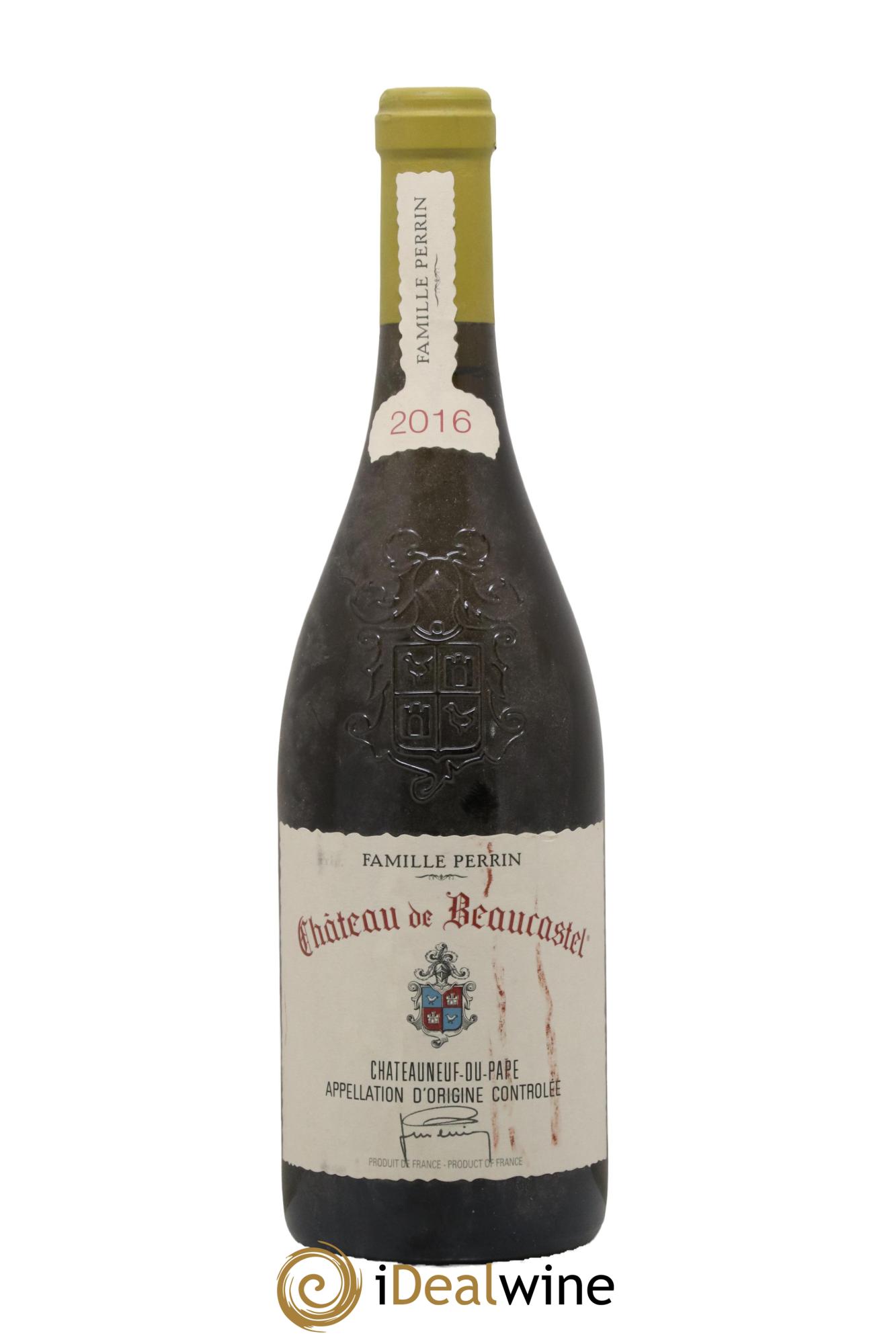 Châteauneuf-du-Pape Château de Beaucastel Famille Perrin 2016 - Lot de 1 bouteille - 0