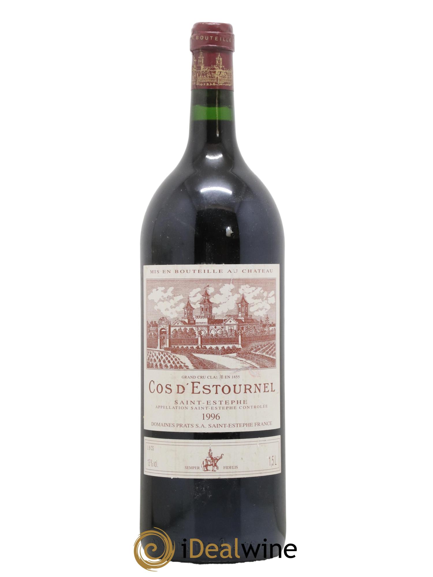 Cos d'Estournel 2ème Grand Cru Classé 1996 - Lot de 1 magnum - 0