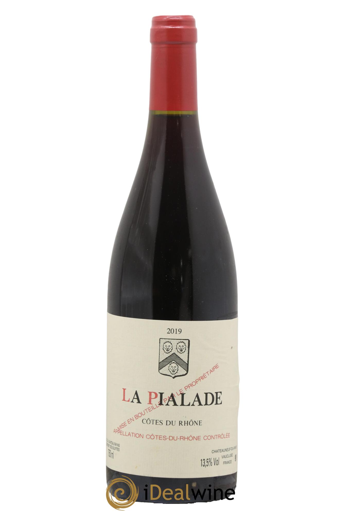 Côtes-du-Rhône La Pialade Emmanuel Reynaud 2019 - Lot de 1 bouteille - 0