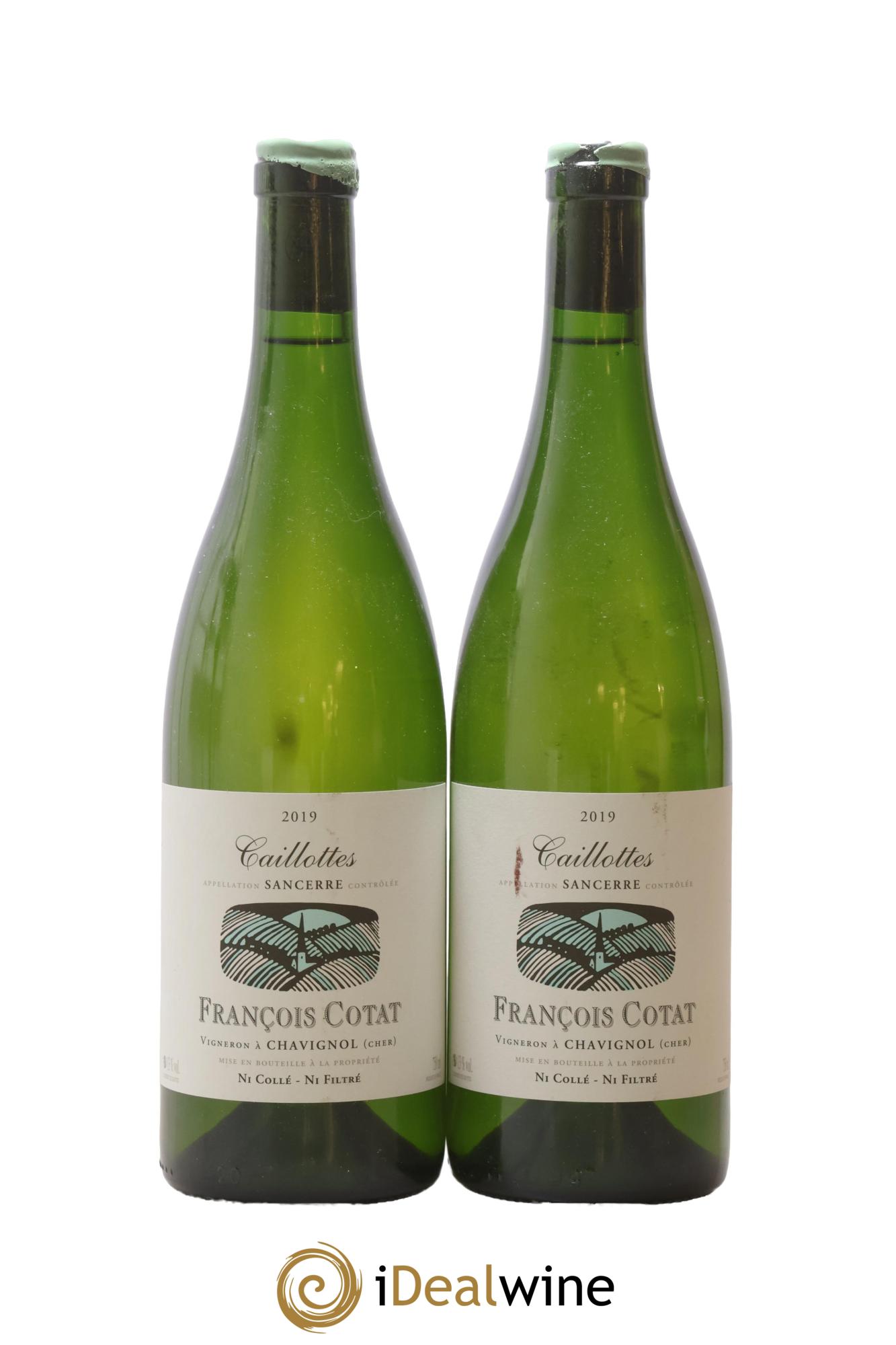 Sancerre Les Caillottes François Cotat 2019 - Posten von 2 Flaschen - 0