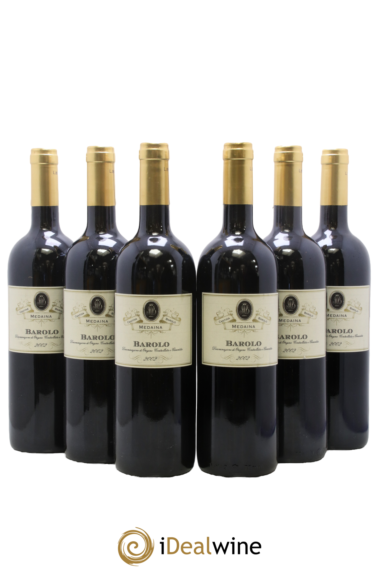 Barolo Medaina 2002 - Posten von 6 Flaschen - 0