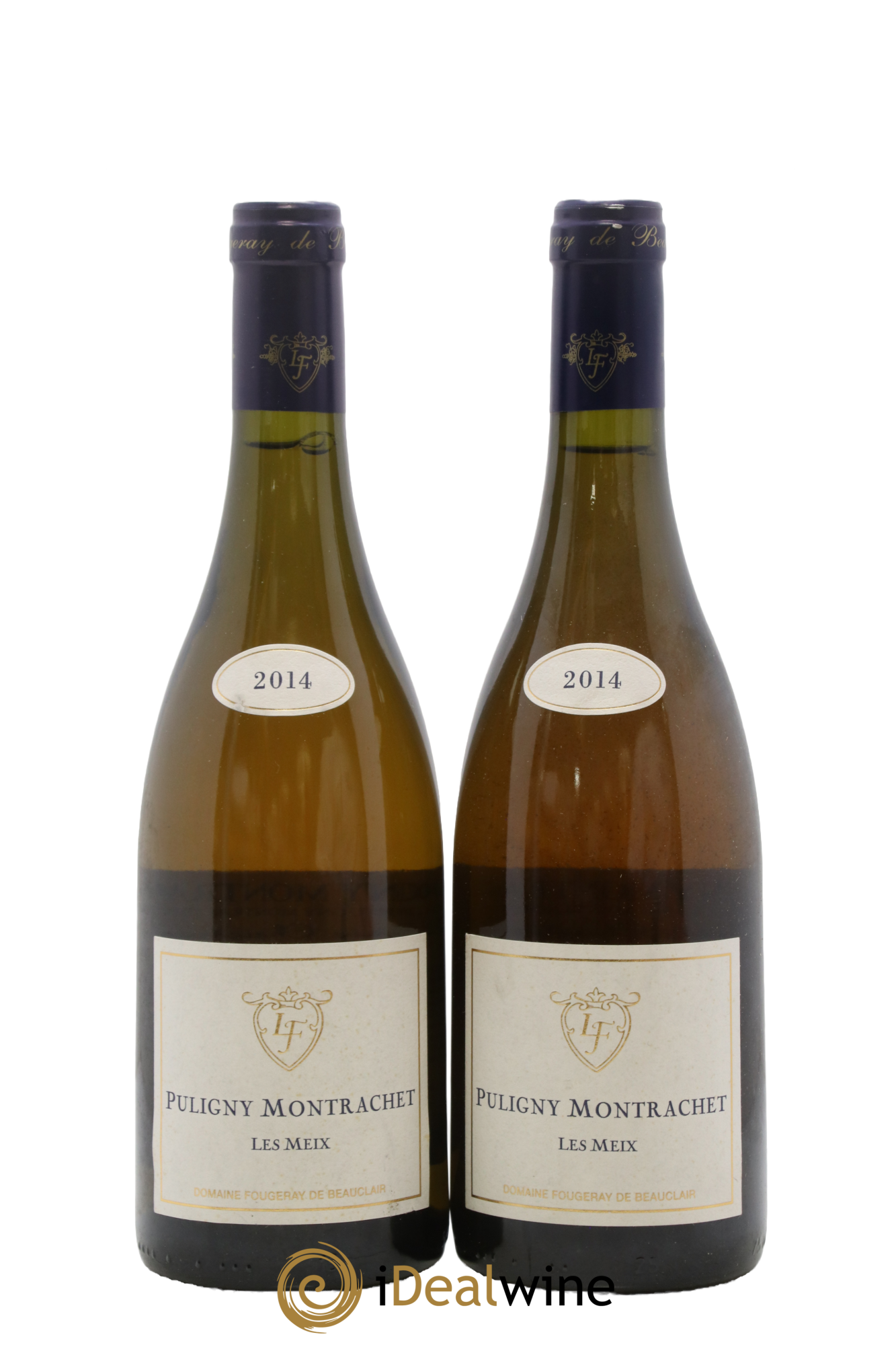 Puligny-Montrachet Les Meix Fougeray de Beauclair 2014 - Lotto di 2 bottiglie - 0