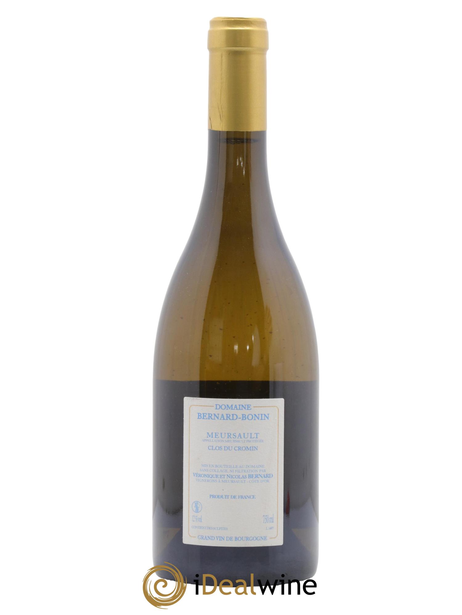 Meursault Clos du Cromin Bernard Bonin  2016 - Lotto di 1 bottiglia - 1