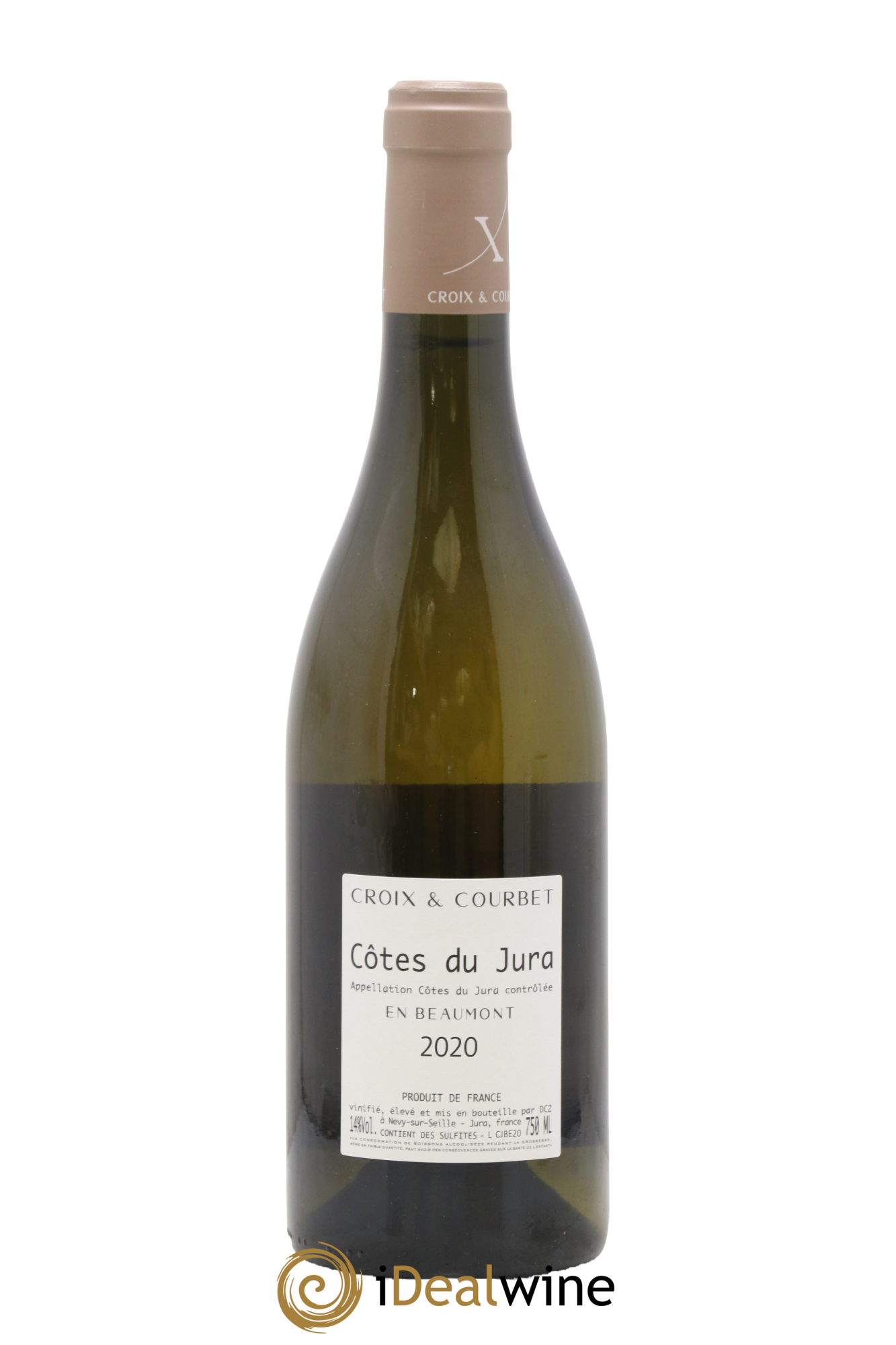 Côtes du Jura En Beaumont Croix & Courbet 2020 - Lot de 1 bouteille - 1
