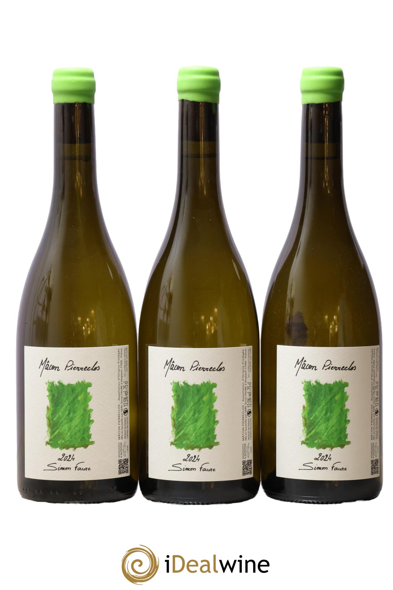 Mâcon-Pierreclos Simon Faure 2024 - Lot of 3 bottles - 0