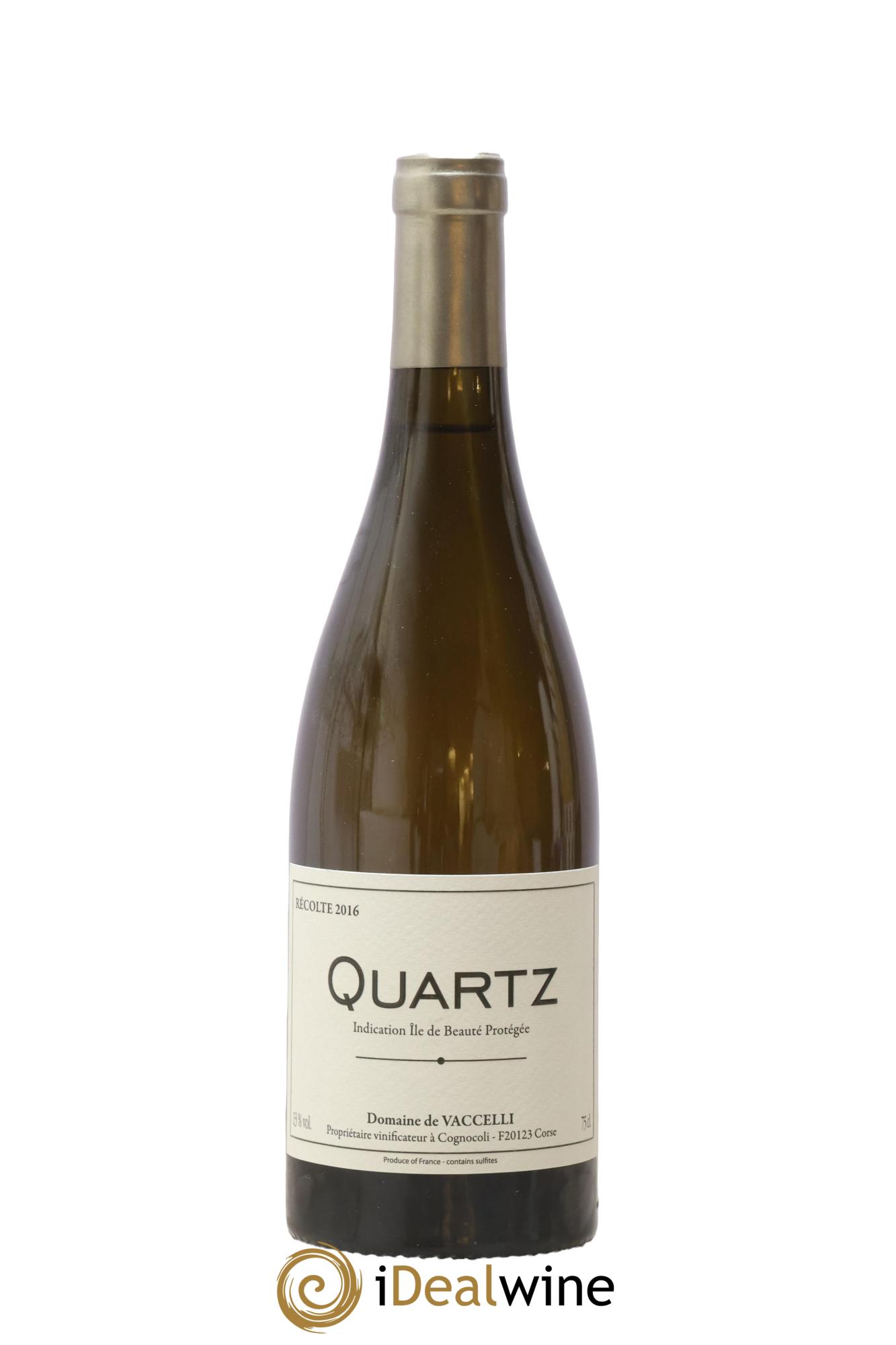 IGP Ile de Beauté Quartz Vaccelli 2016 - Lotto di 1 bottiglia - 0