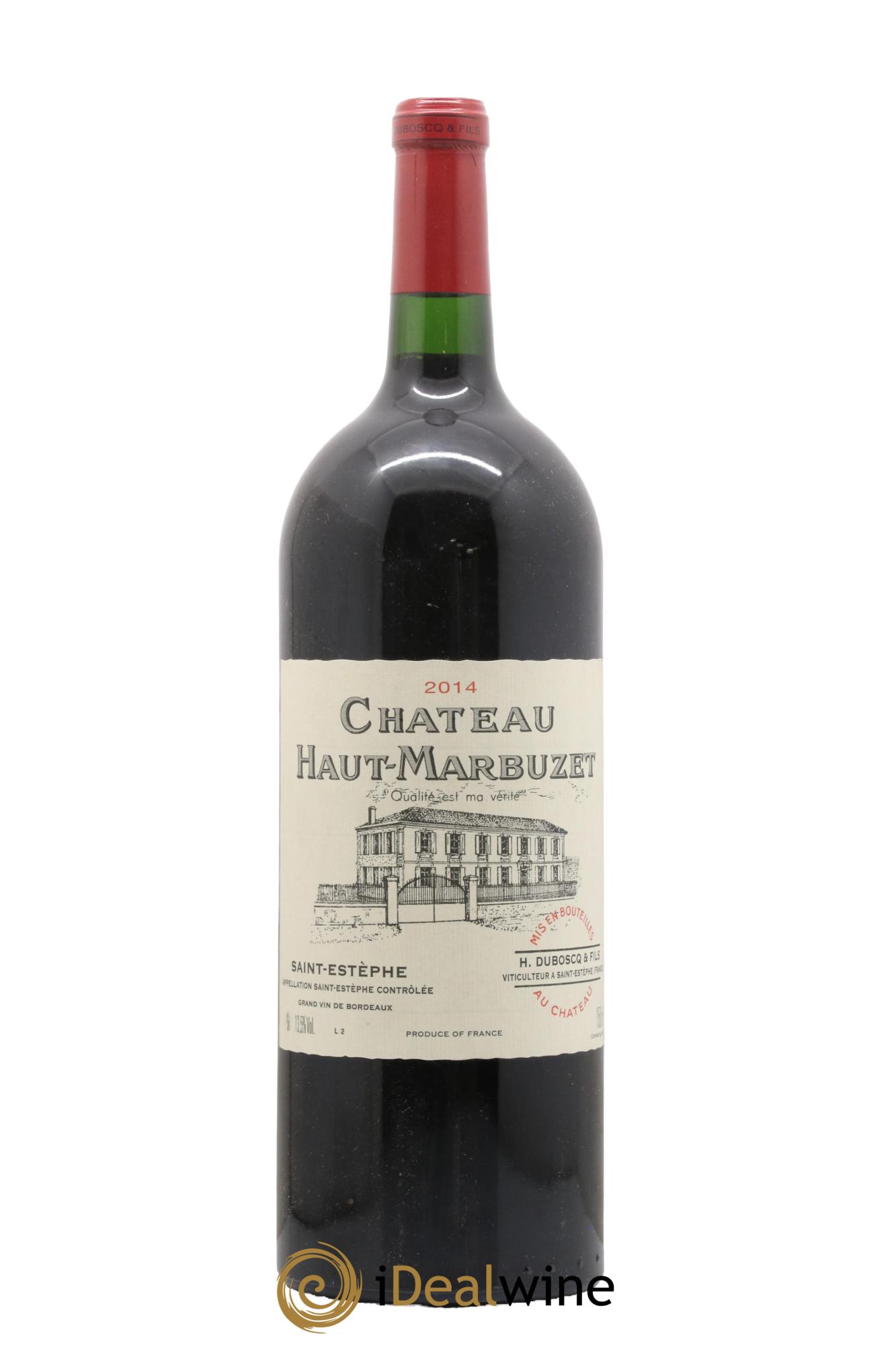 Château Haut Marbuzet 2014 - Lot de 1 magnum - 0