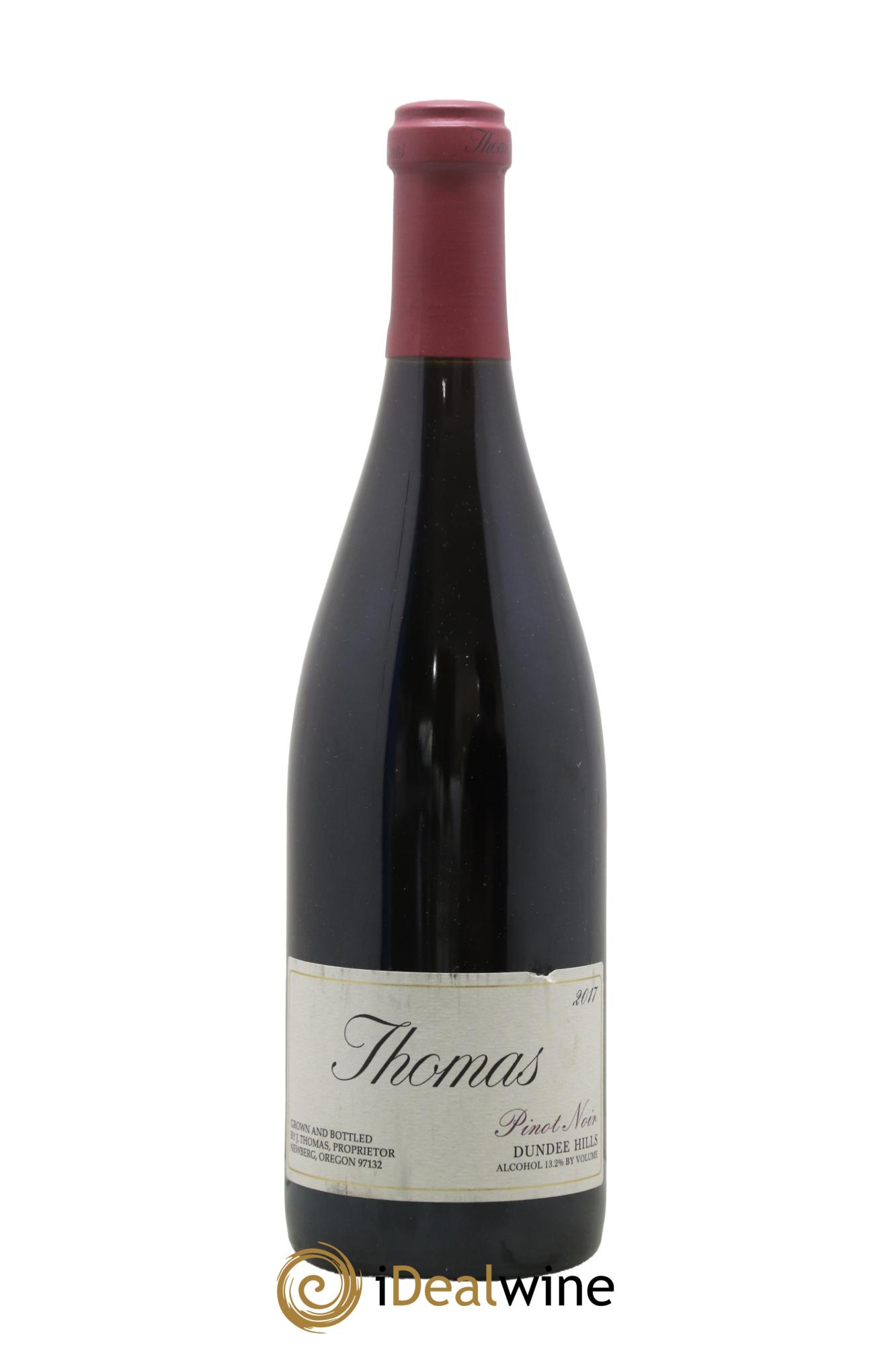 USA Dundee Hills Pinot Noir Thomas 2017 - Lot de 1 bouteille - 0