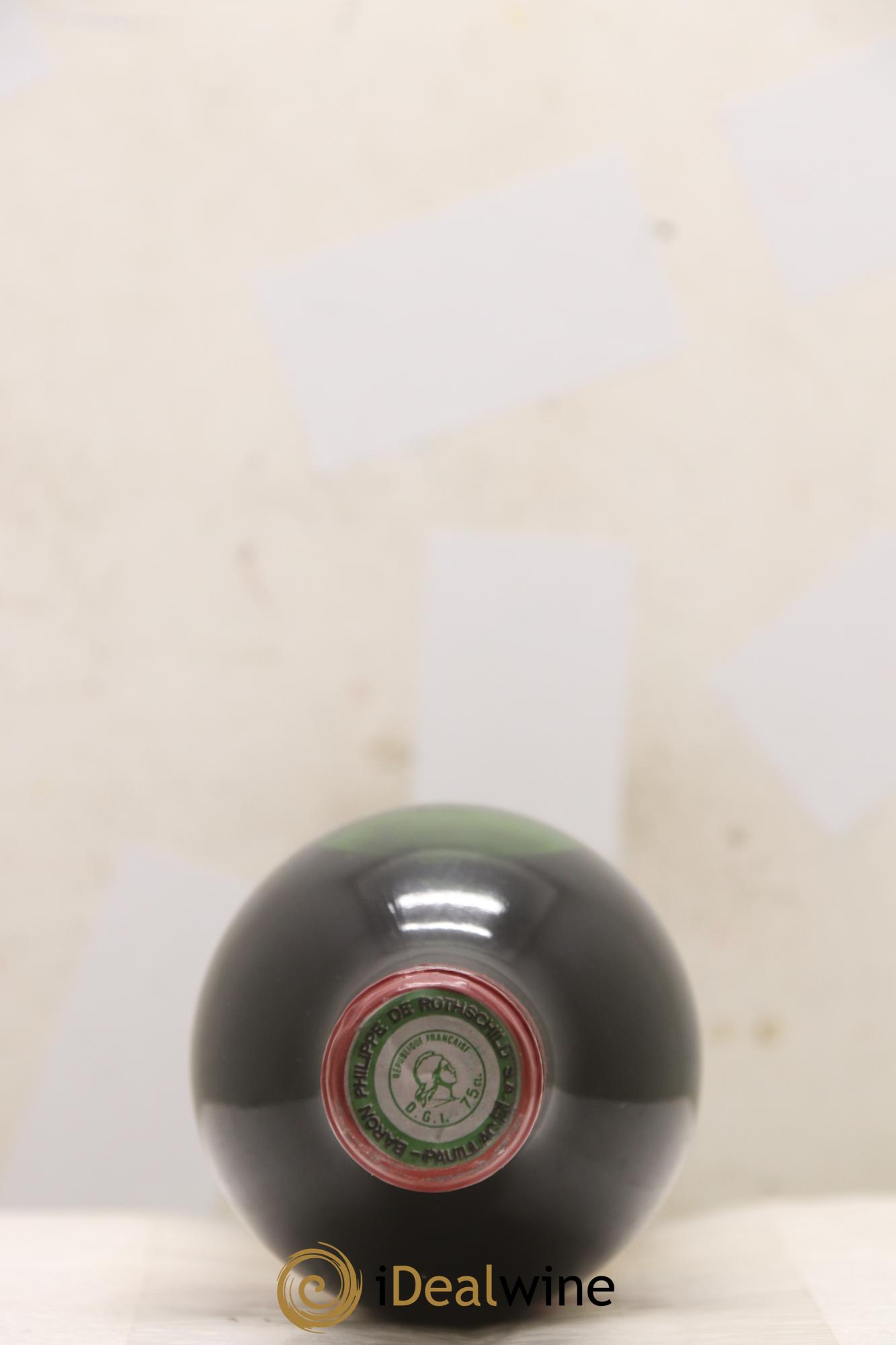 Château Mouton Rothschild 1er Grand Cru Classé 1985 - Lotto di 1 bottiglia - 1