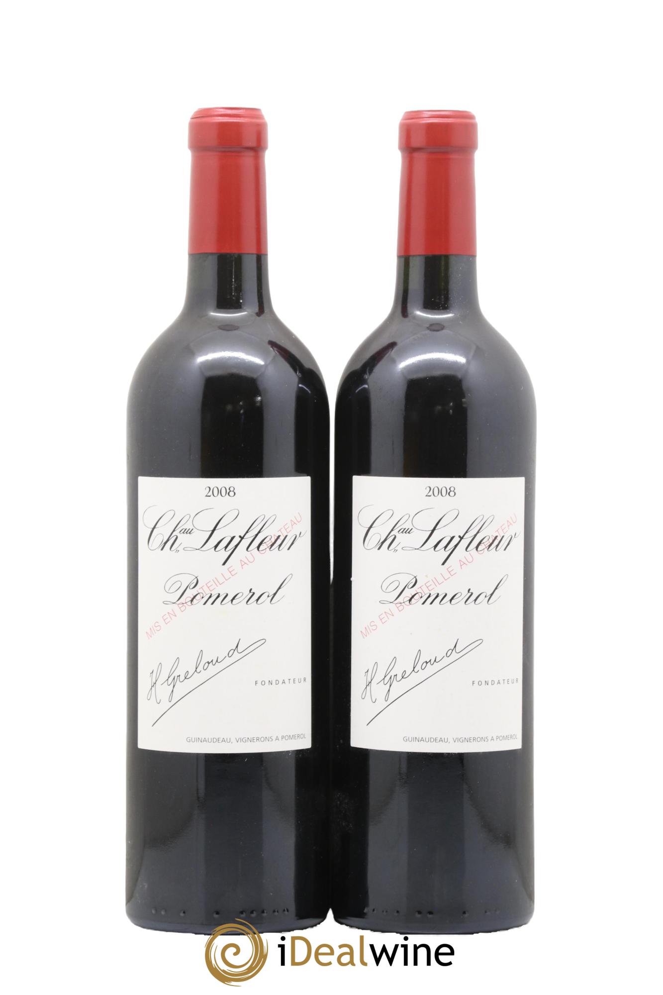 Château Lafleur 2008 - Lot de 2 bouteilles - 0