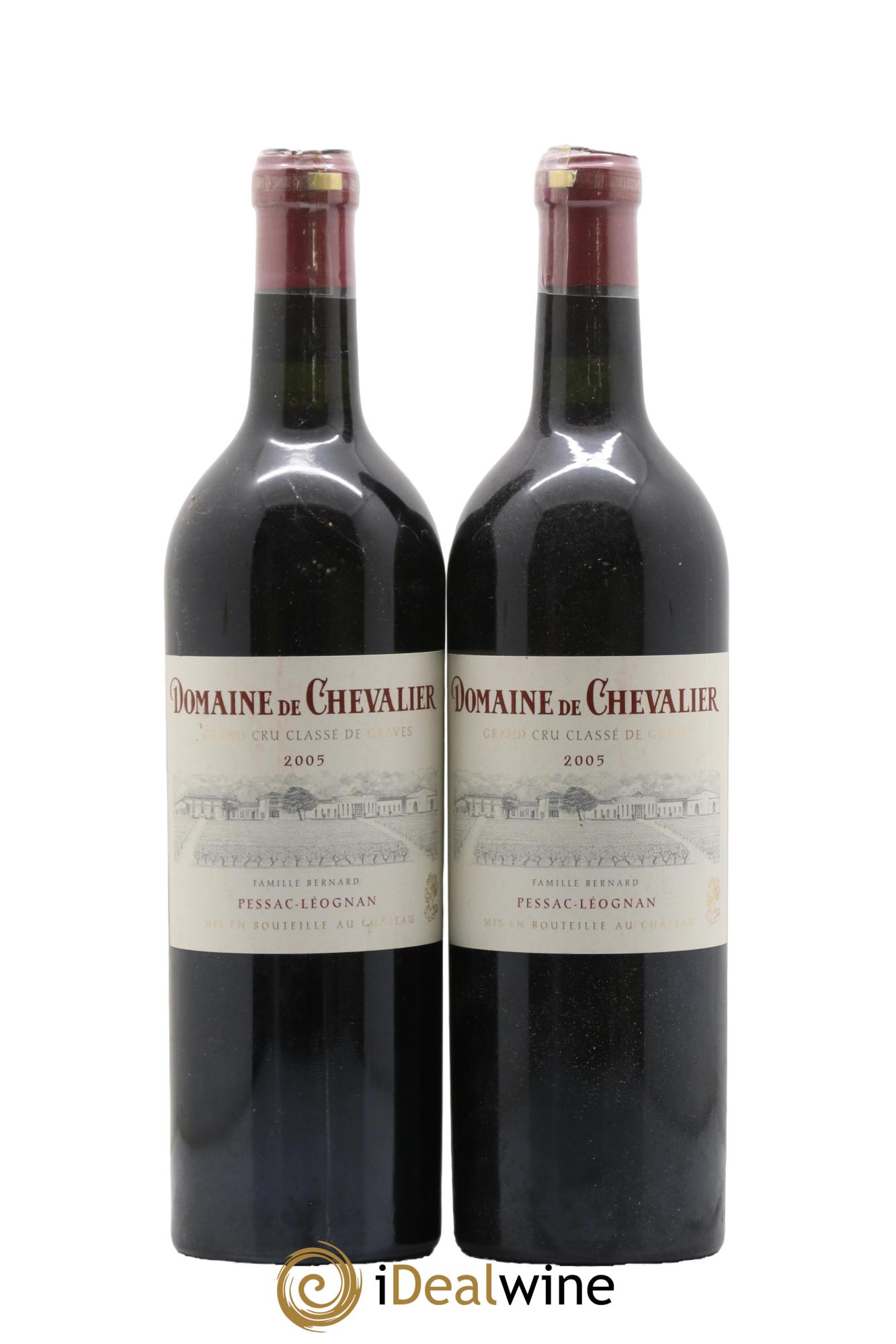 Domaine de Chevalier Cru Classé de Graves 2005 - Lot de 2 bouteilles - 0