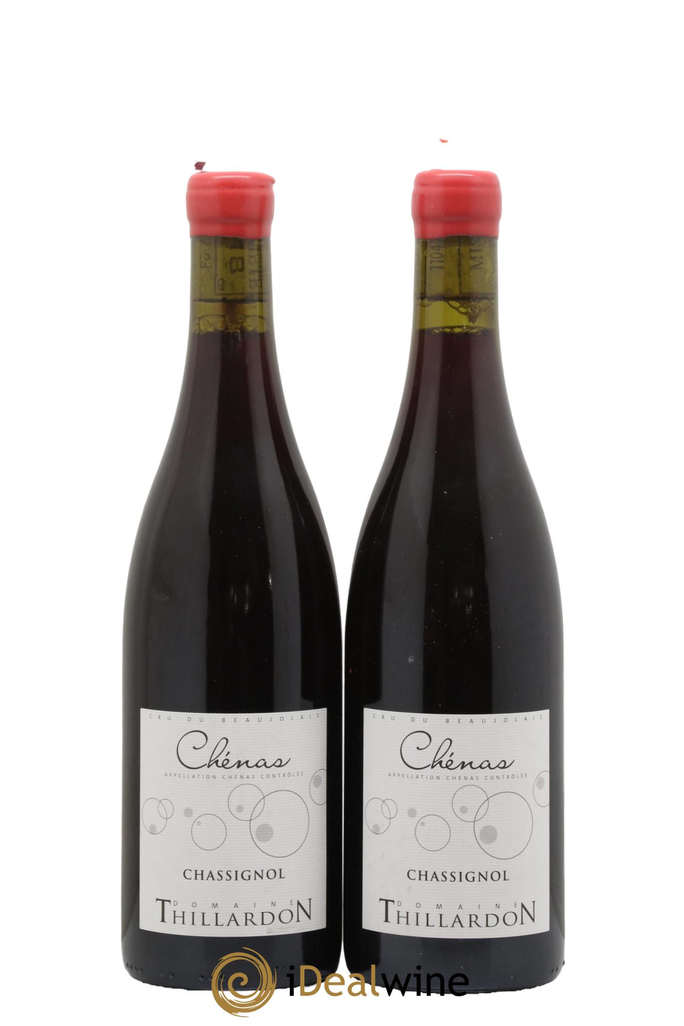 Chénas Chassignol Domaine Thillardon 2018 - Lot de 2 bouteilles - 0