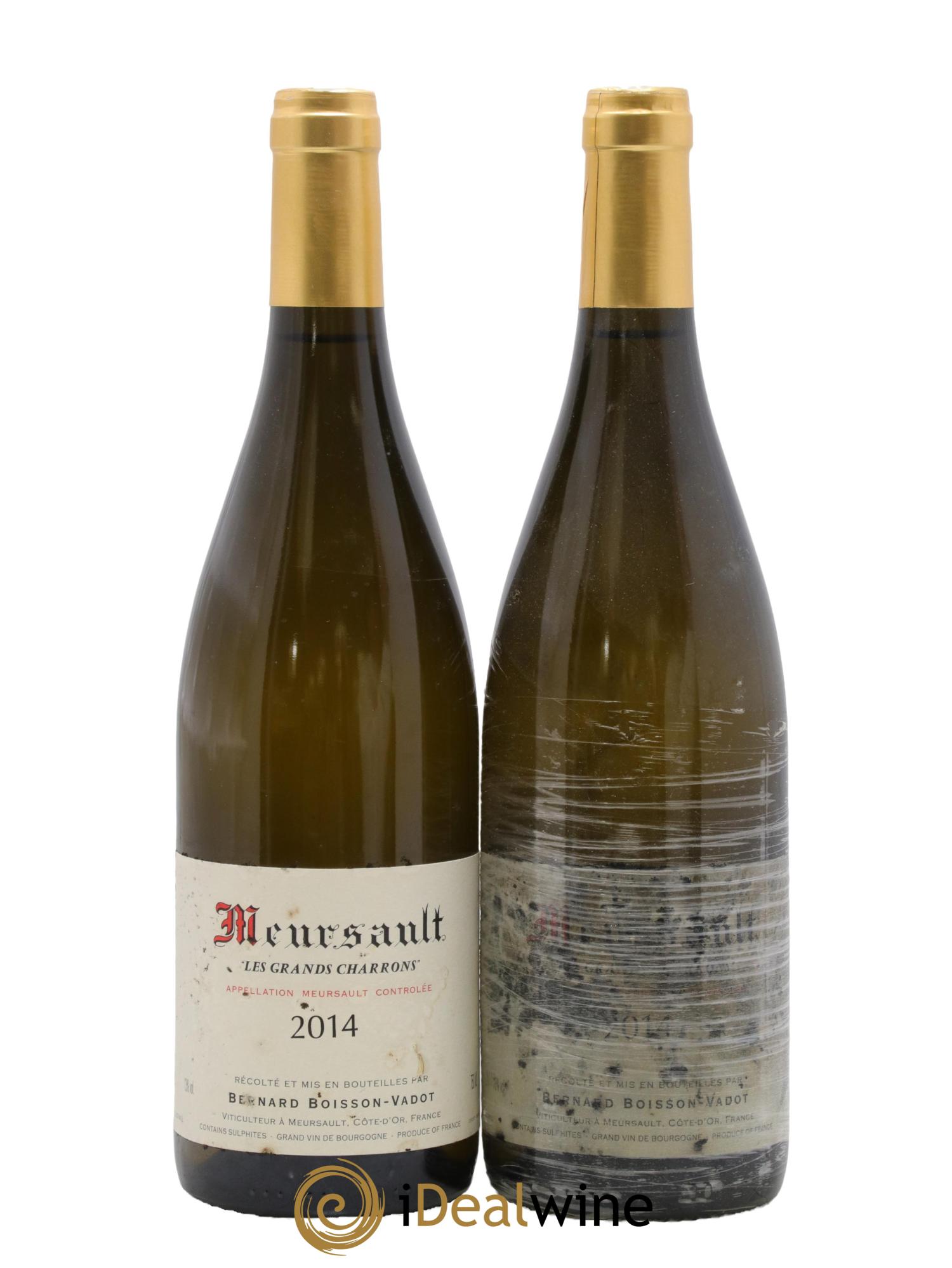 Meursault Les Grands Charrons Boisson-Vadot (Domaine) 2014 - Posten von 2 Flaschen - 0