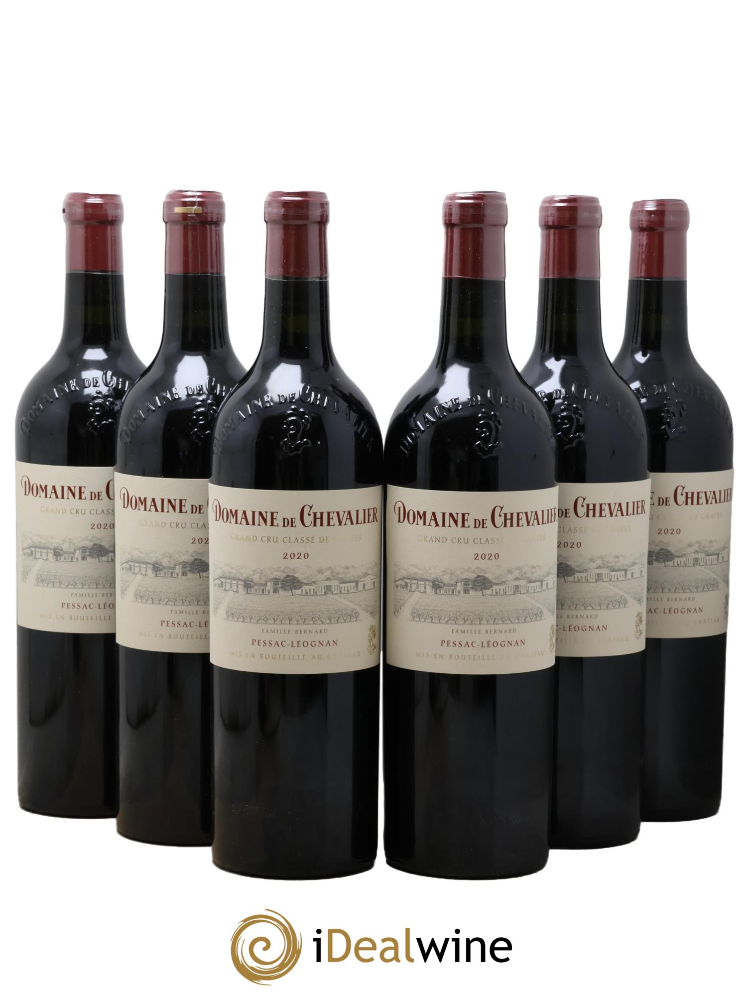 Domaine de Chevalier Cru Classé de Graves 2020 - Lot of 6 bottles - 0