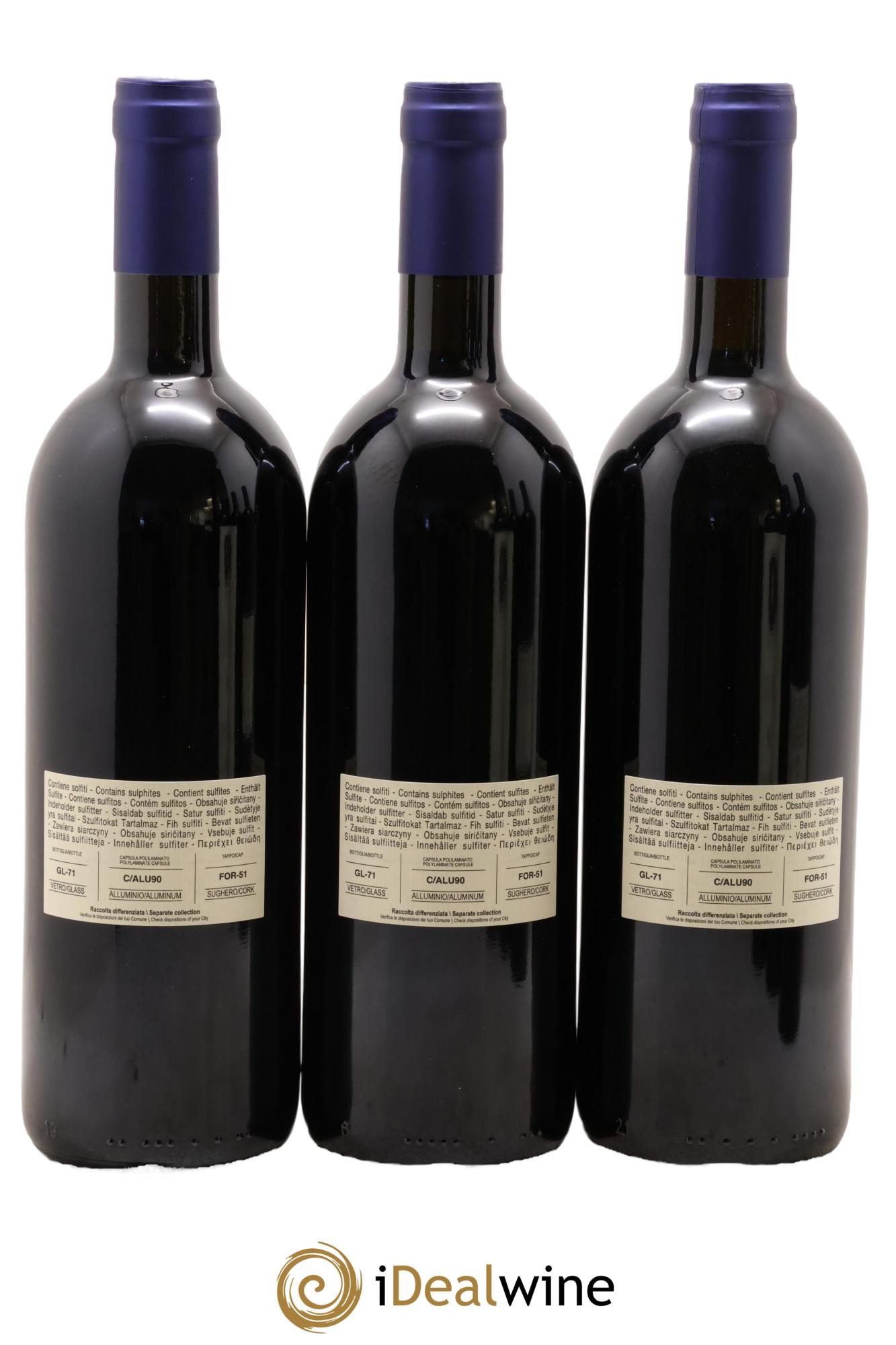 Bolgheri DOC Sassicaia Tenuta San Guido 2021 - Posten von 6 Flaschen - 2