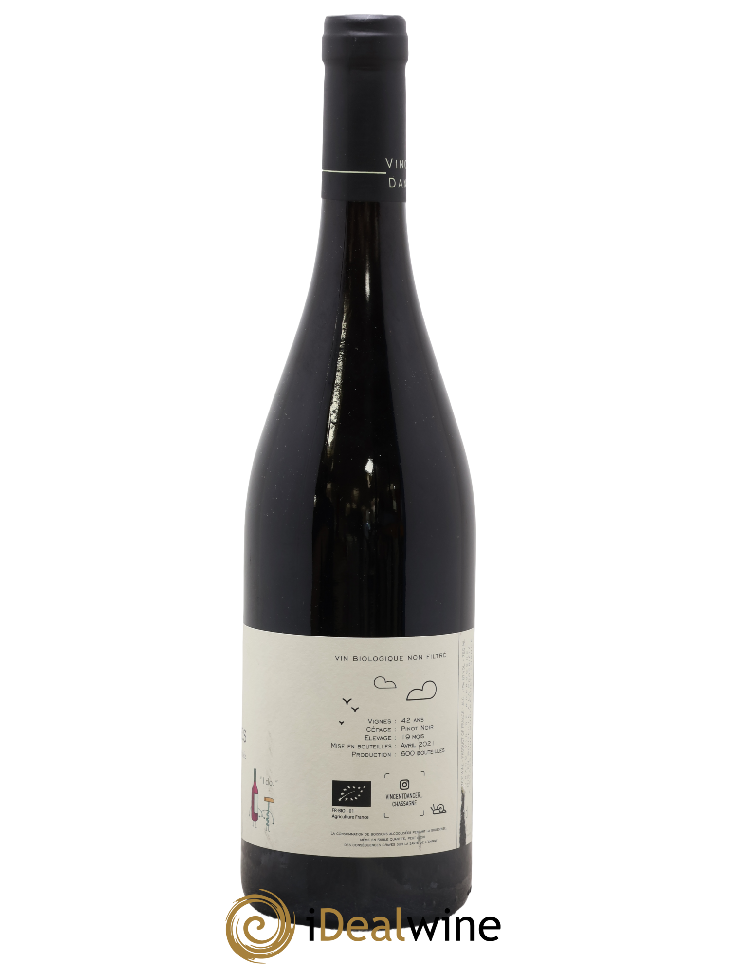 Pommard 1er Cru Les Pézerolles Vincent Dancer 2019 - Lot of 1 bottle - 1