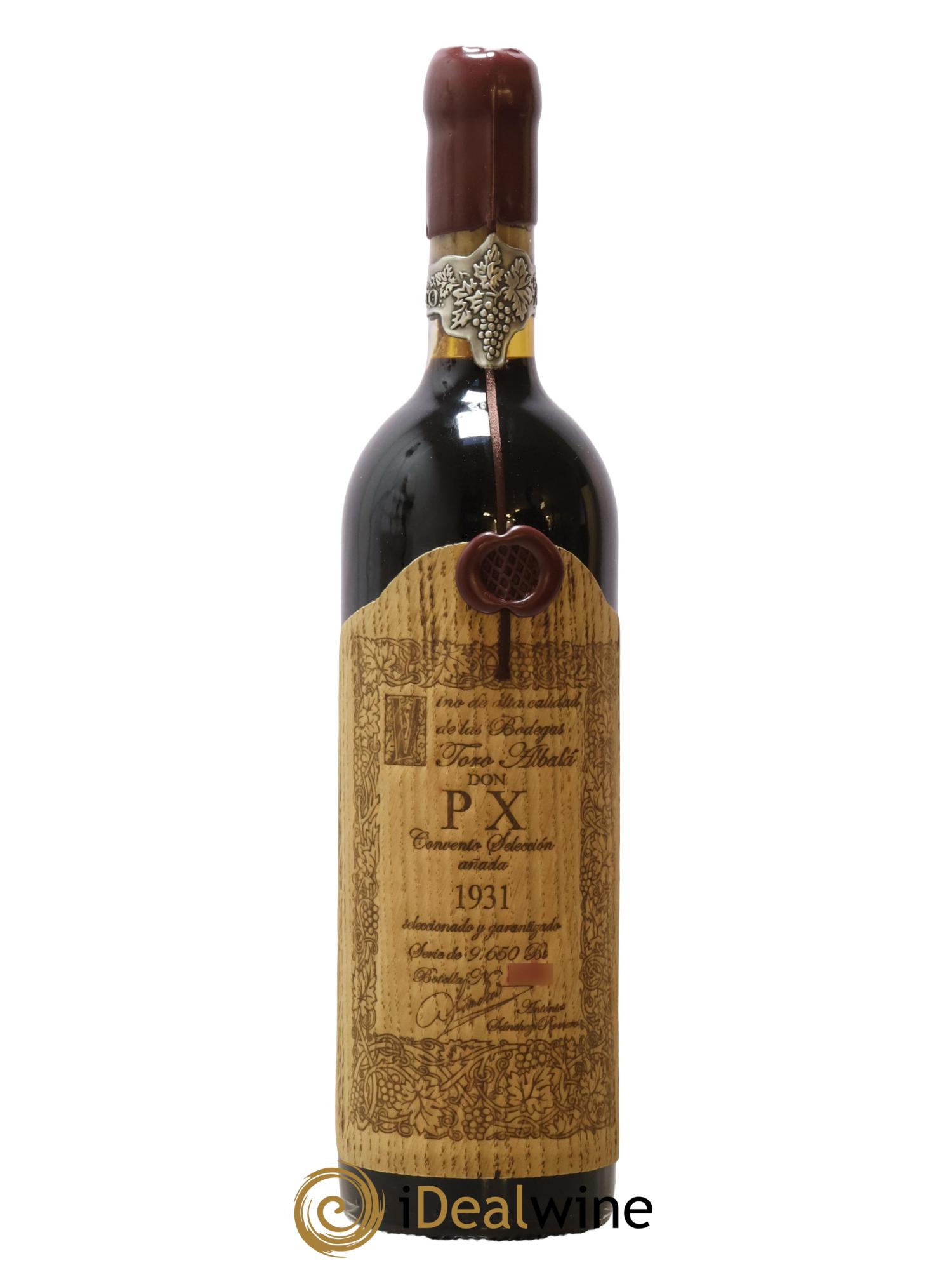 Montilla Moriles Don PX Convento Seleccion Toro Albala  1931 - Lot of 1 bottle - 1