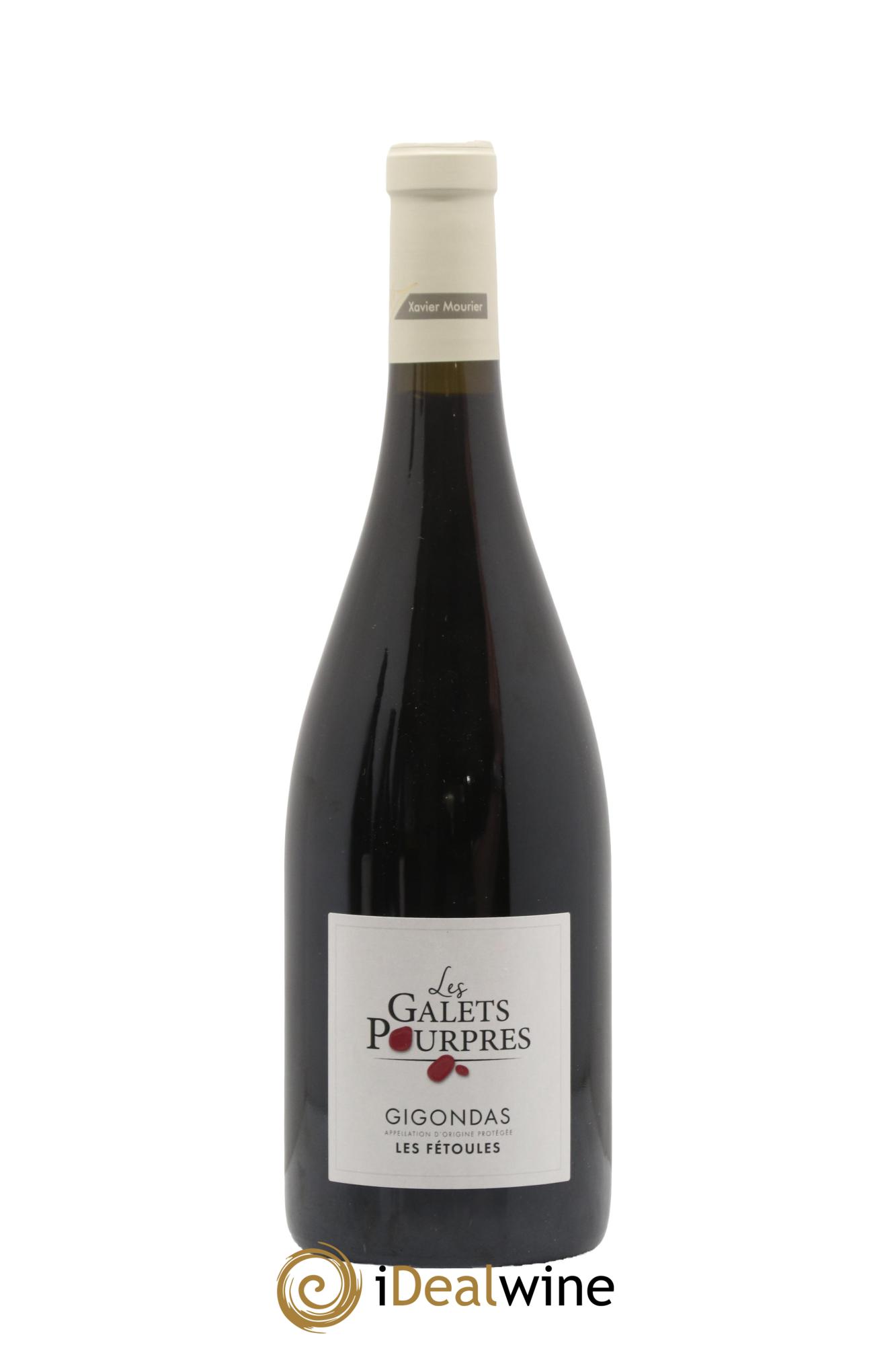 Gigondas Les Galet Pourpres Les Fetoules Xavier Mourier 2018 - Lot de 1 bouteille - 0