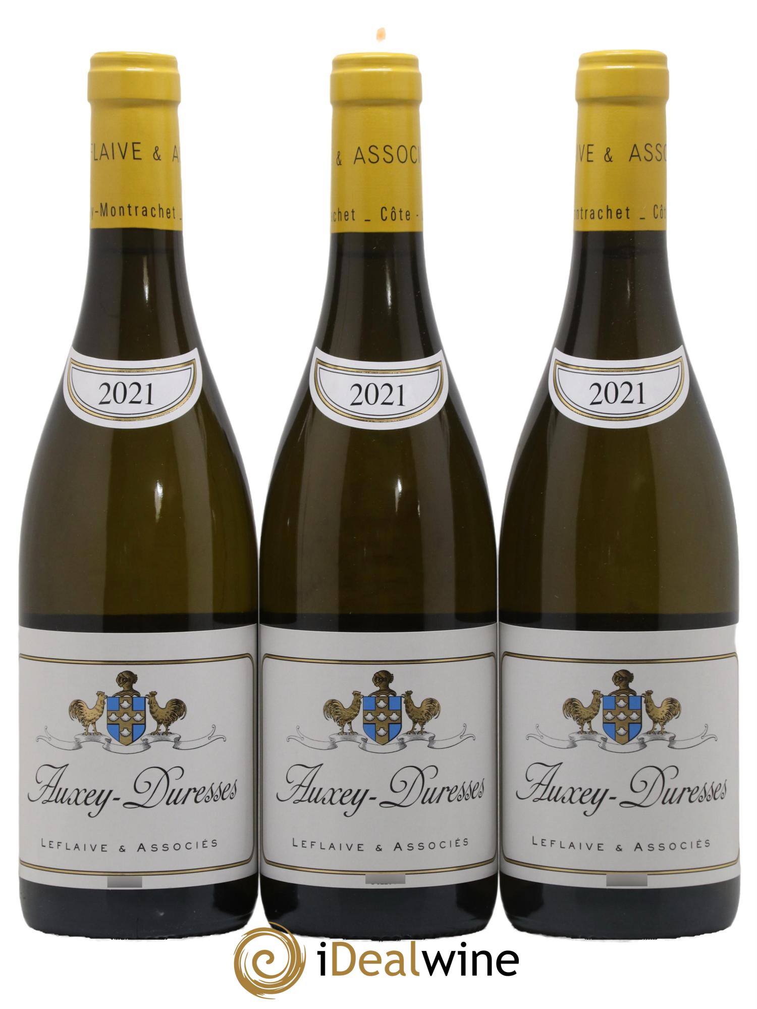 Auxey-Duresses Leflaive & Associés 2021 - Lot de 3 bouteilles - 0