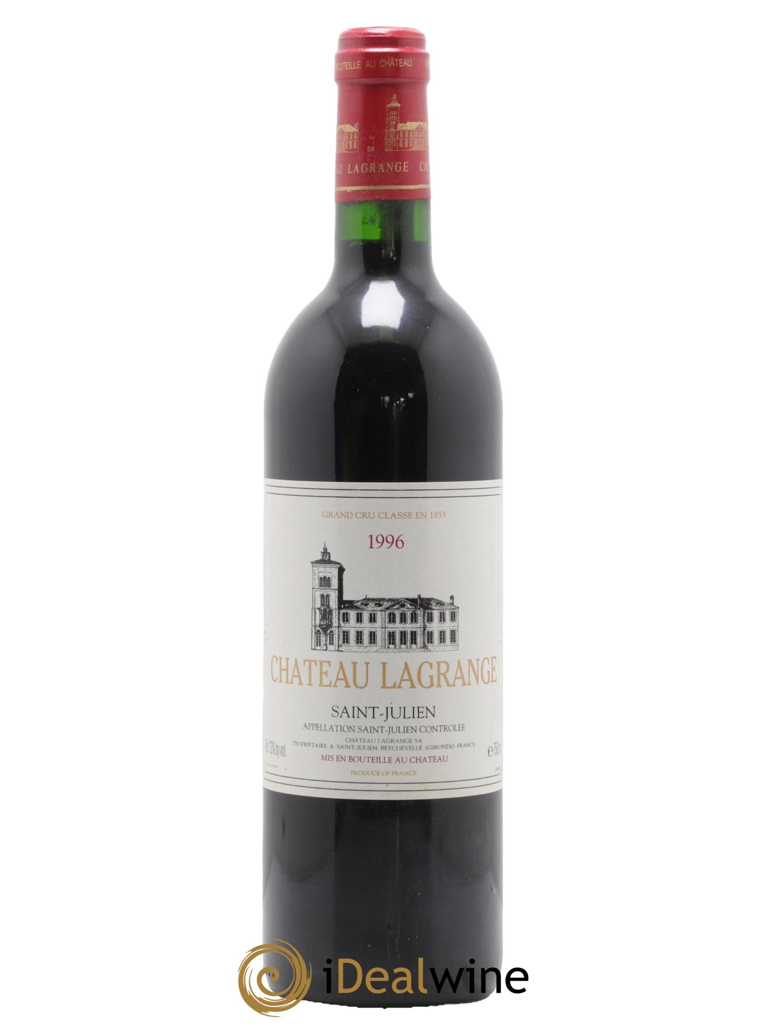 Château Lagrange 3ème Grand Cru Classé 1996 - Lot de 1 bouteille - 0