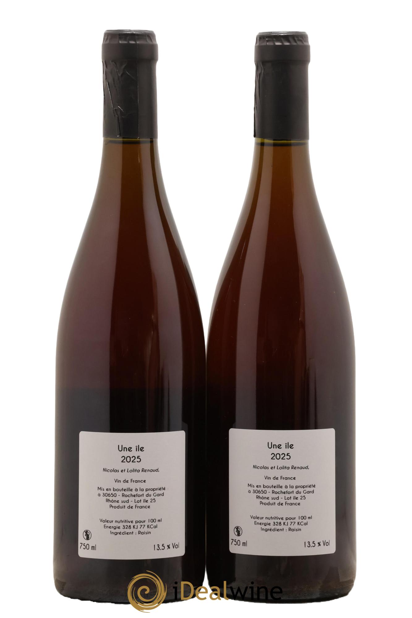 Vin de France Une Ile Clos des Grillons 2025 - Posten von 2 Flaschen - 1