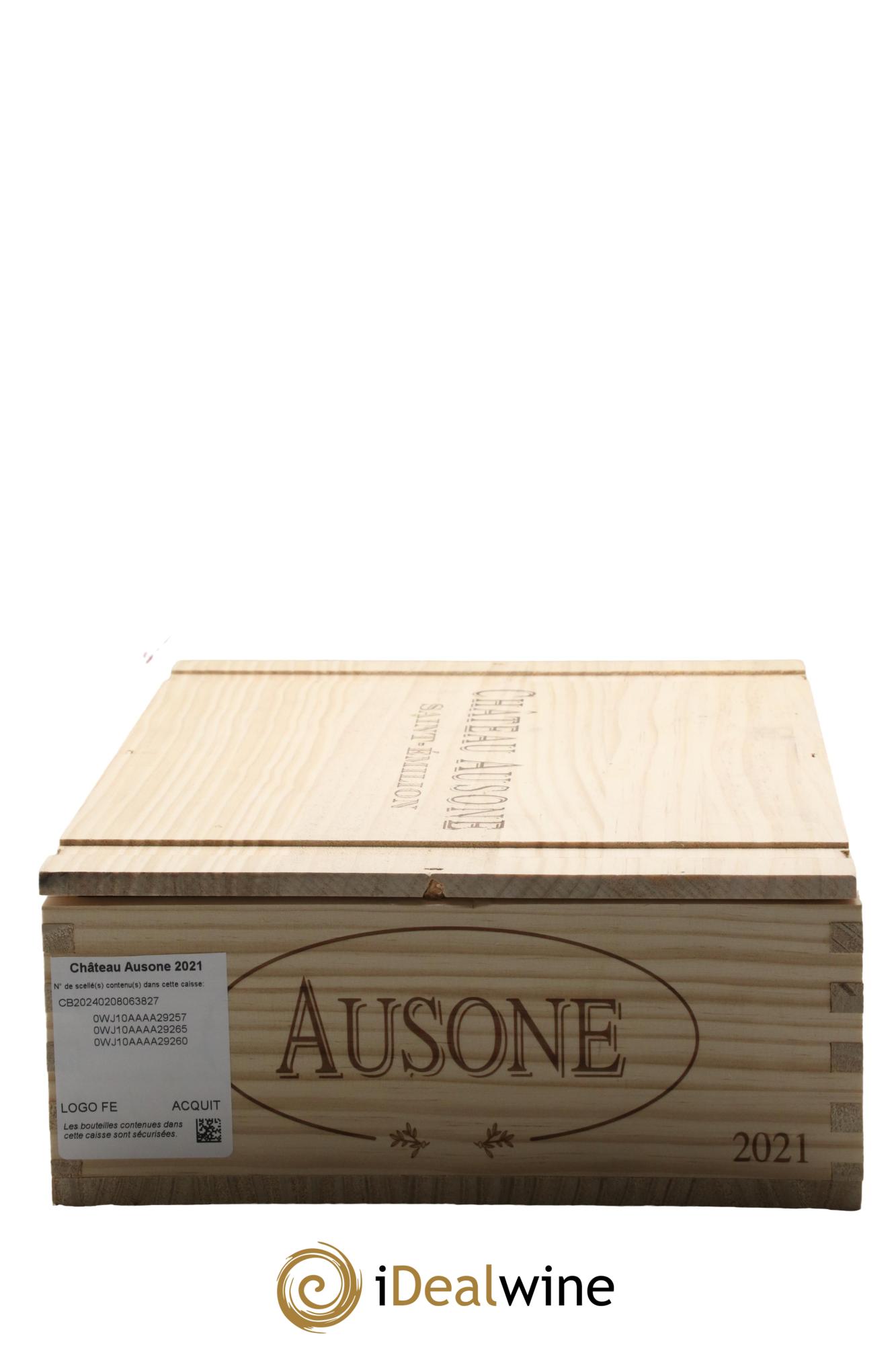 Château Ausone 1er Grand Cru Classé A 2021 - Posten von 3 Flaschen - 3