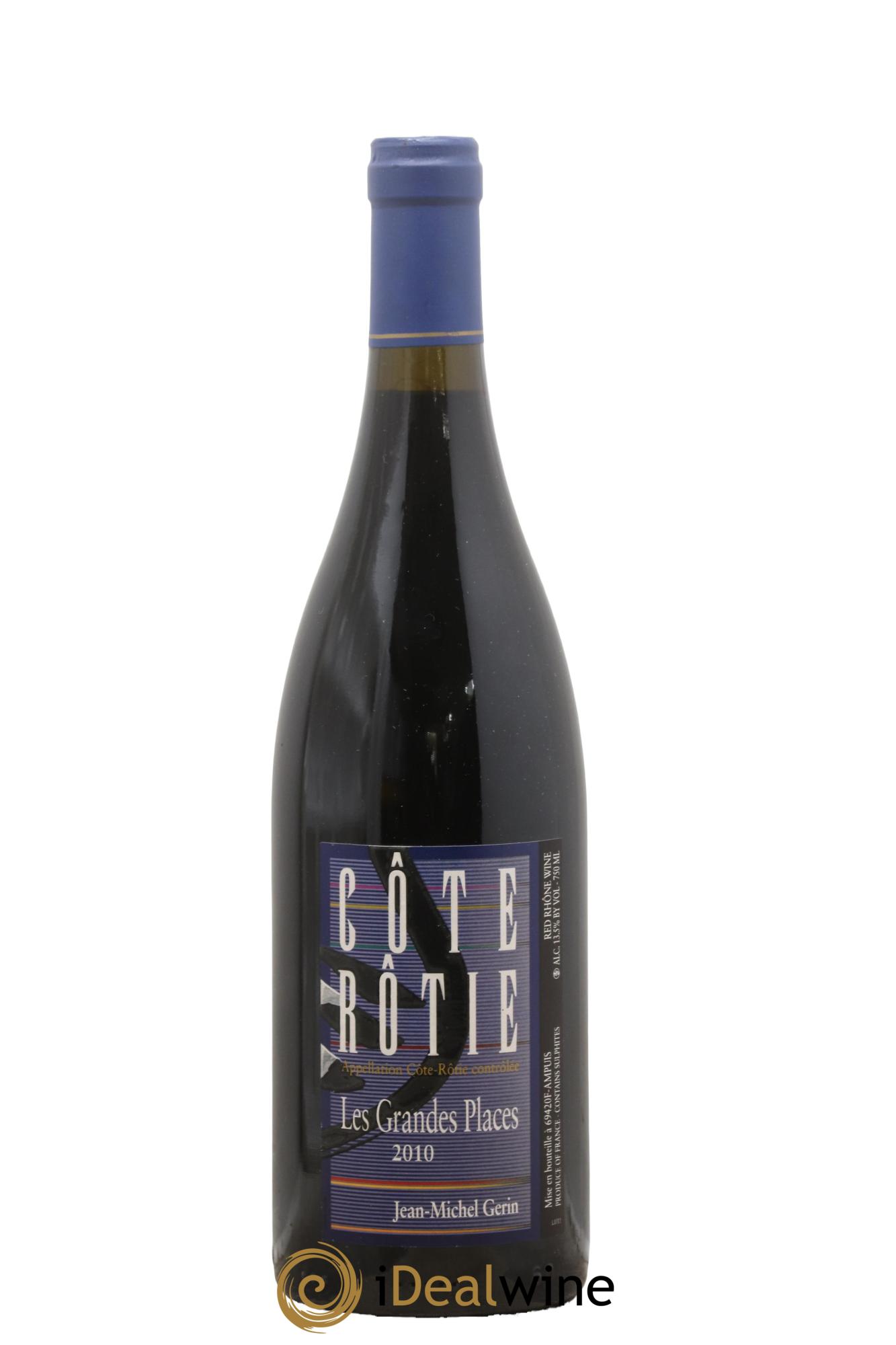 Côte-Rôtie Les Grandes Places Jean-Michel Gerin 2010 - Posten von 1 Flasche - 0