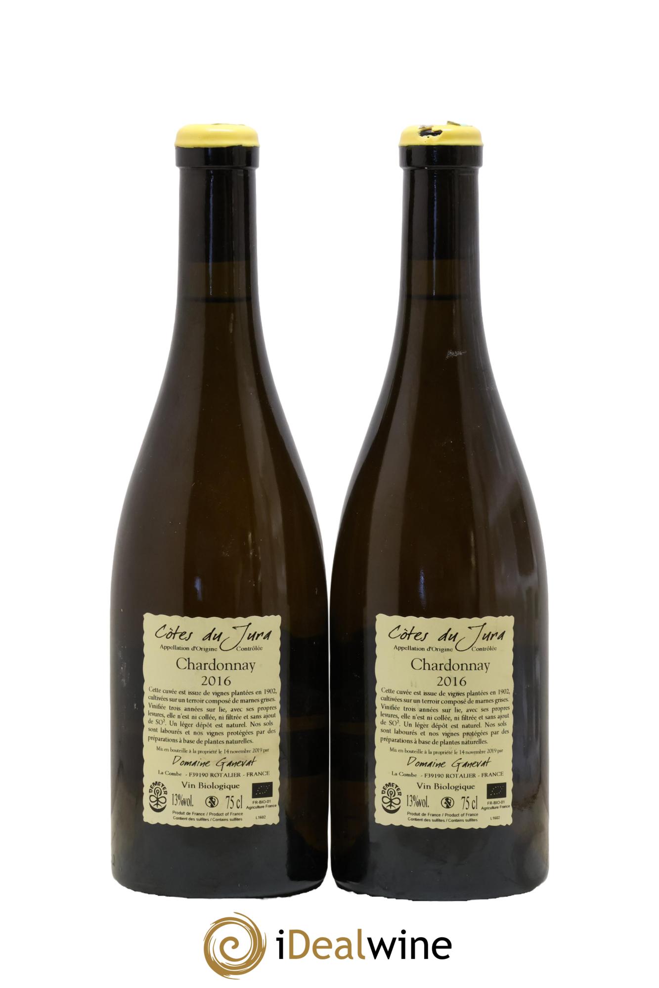 Côtes du Jura Les Chalasses Vieilles Vignes Jean-François Ganevat (Domaine) 2016 - Posten von 2 Flaschen - 1