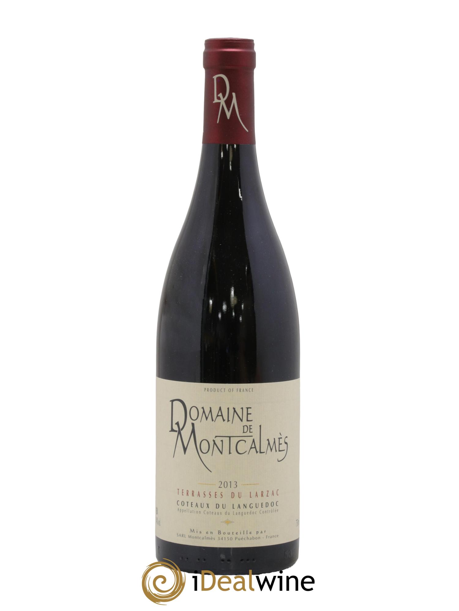 Terrasses du Larzac Domaine de Montcalmès Frédéric Pourtalié 2013 - Lot de 1 bouteille - 0