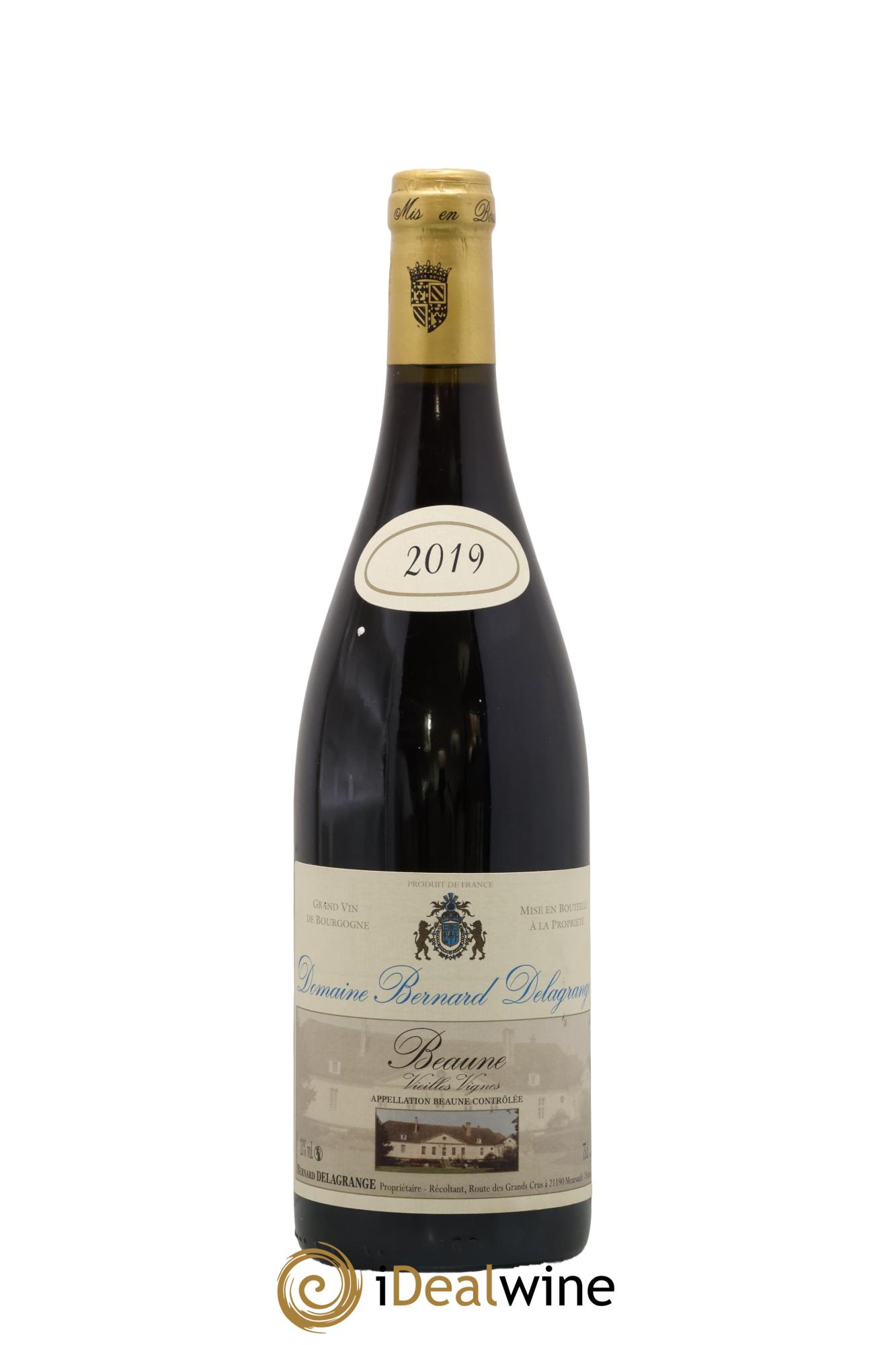 Beaune Vieilles Vignes Bernard Delagrange 2019 - Lot de 1 bouteille - 0
