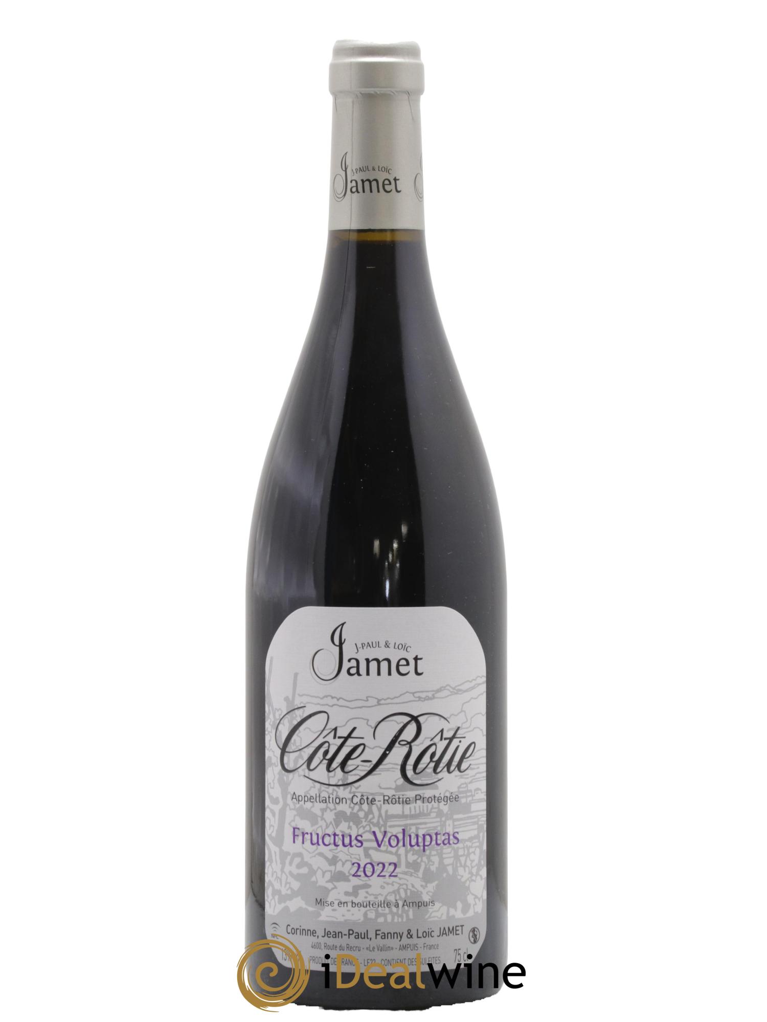 Côte-Rôtie Fructus Voluptas Jamet (Domaine) 2022 - Lotto di 1 bottiglia - 0