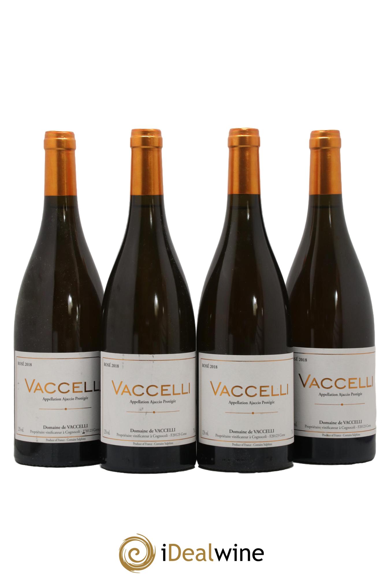 Ajaccio Tradition Vaccelli 2018 - Lot de 4 bouteilles - 0