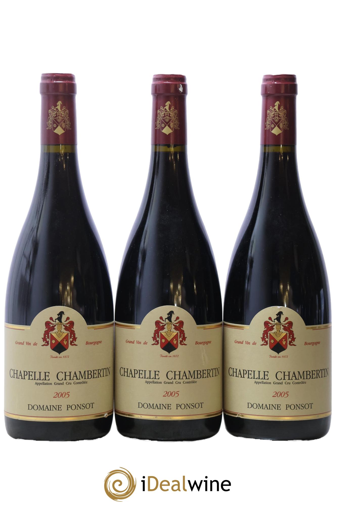 Chapelle-Chambertin Grand Cru Ponsot (Domaine) 2005 - Lotto di 6 bottiglie - 2