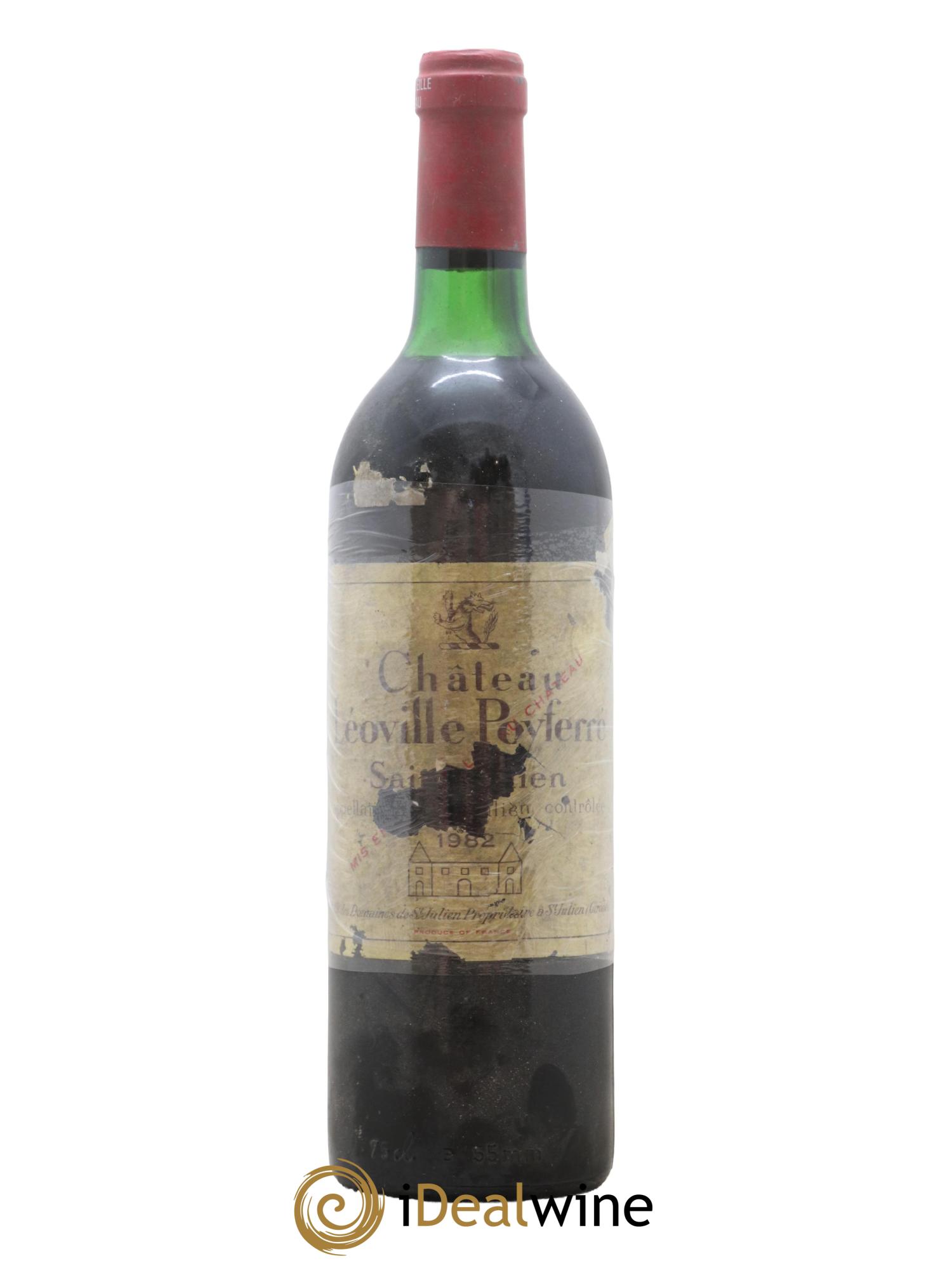 Château Léoville Poyferré 2ème Grand Cru Classé 1982 - Lot de 1 bouteille - 0