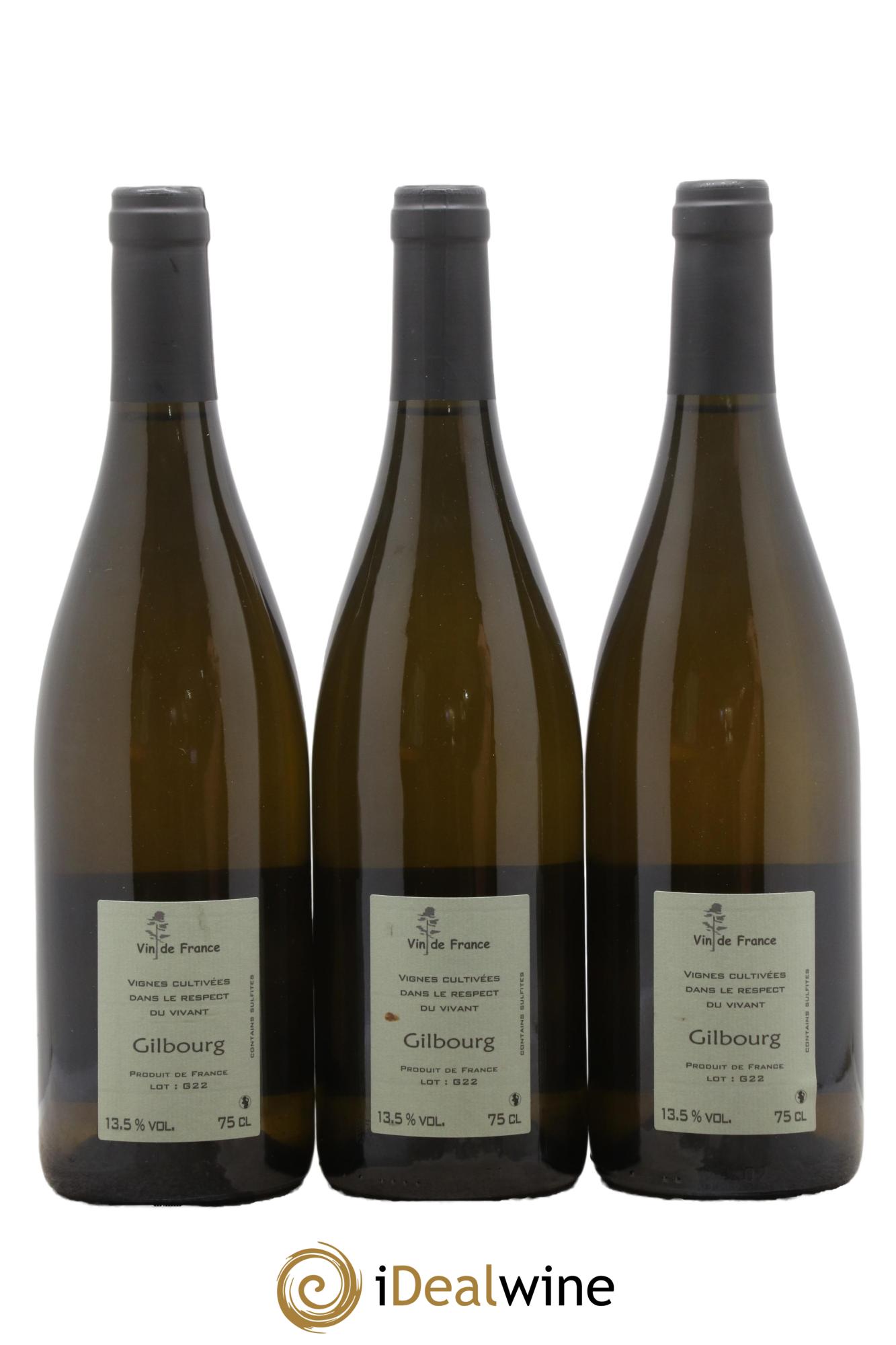 Vin de France Gilbourg Benoit Courault 2022 - Lot de 3 bouteilles - 1