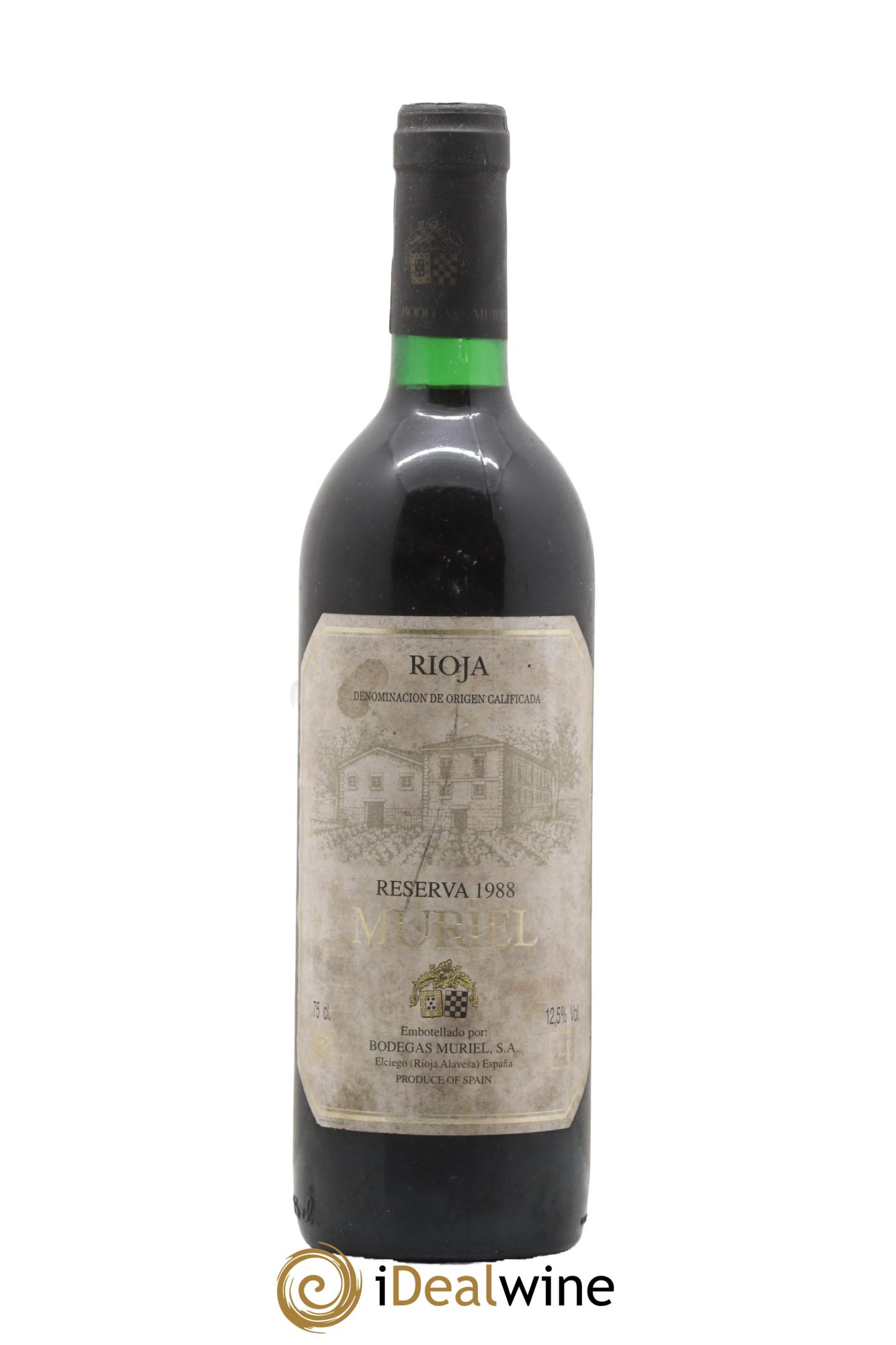 Rioja DOCA Doca Bodegas Muriel Reserva 1988 - Lot of 1 bottle - 0