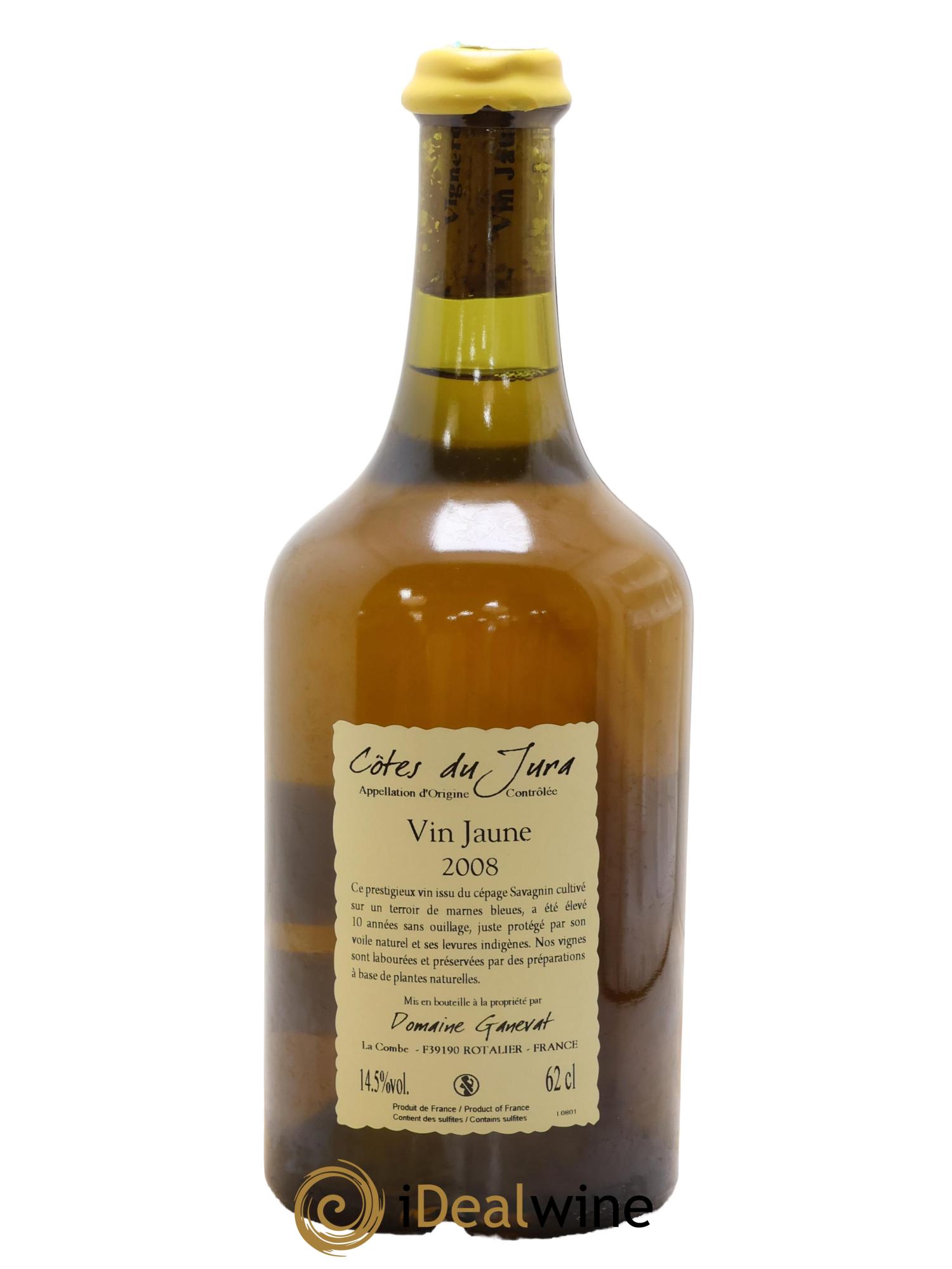 Arbois Vin Jaune Jean François Ganevat 2008 - Lot of 1 Clavelin - 1