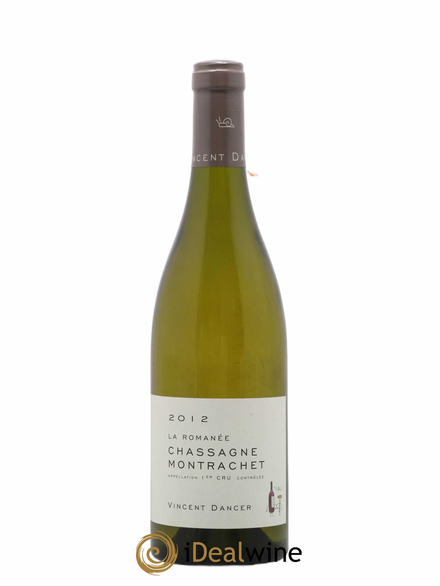 Chassagne-Montrachet 1er Cru La Romanée Vincent Dancer 2012 - Lot de 1 bouteille - 0