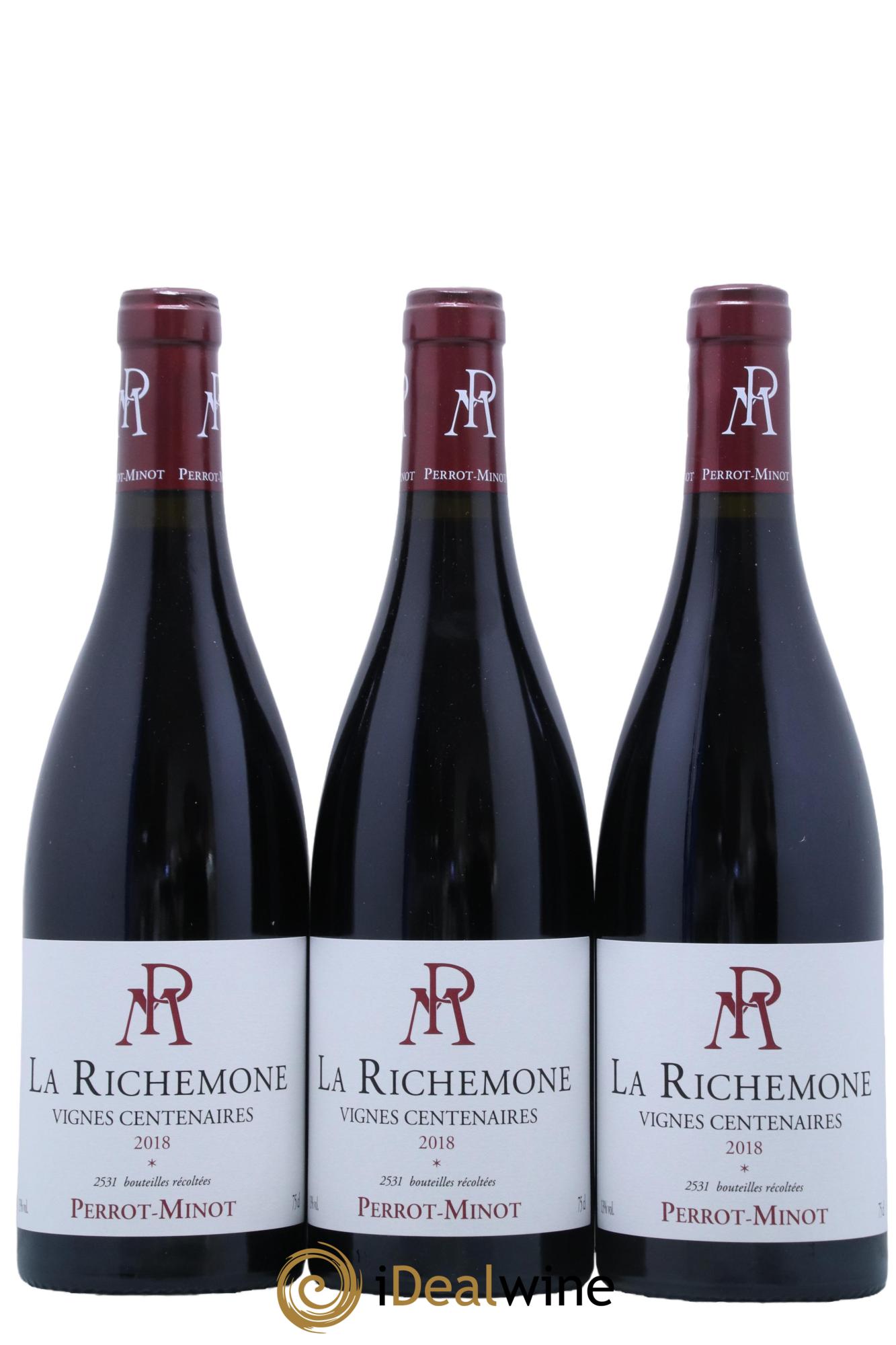 Nuits-Saint-Georges 1er Cru La Richemone Cuvée Ultra Vieilles Vignes Perrot-Minot 2018 - Lotto di 6 bottiglie - 3