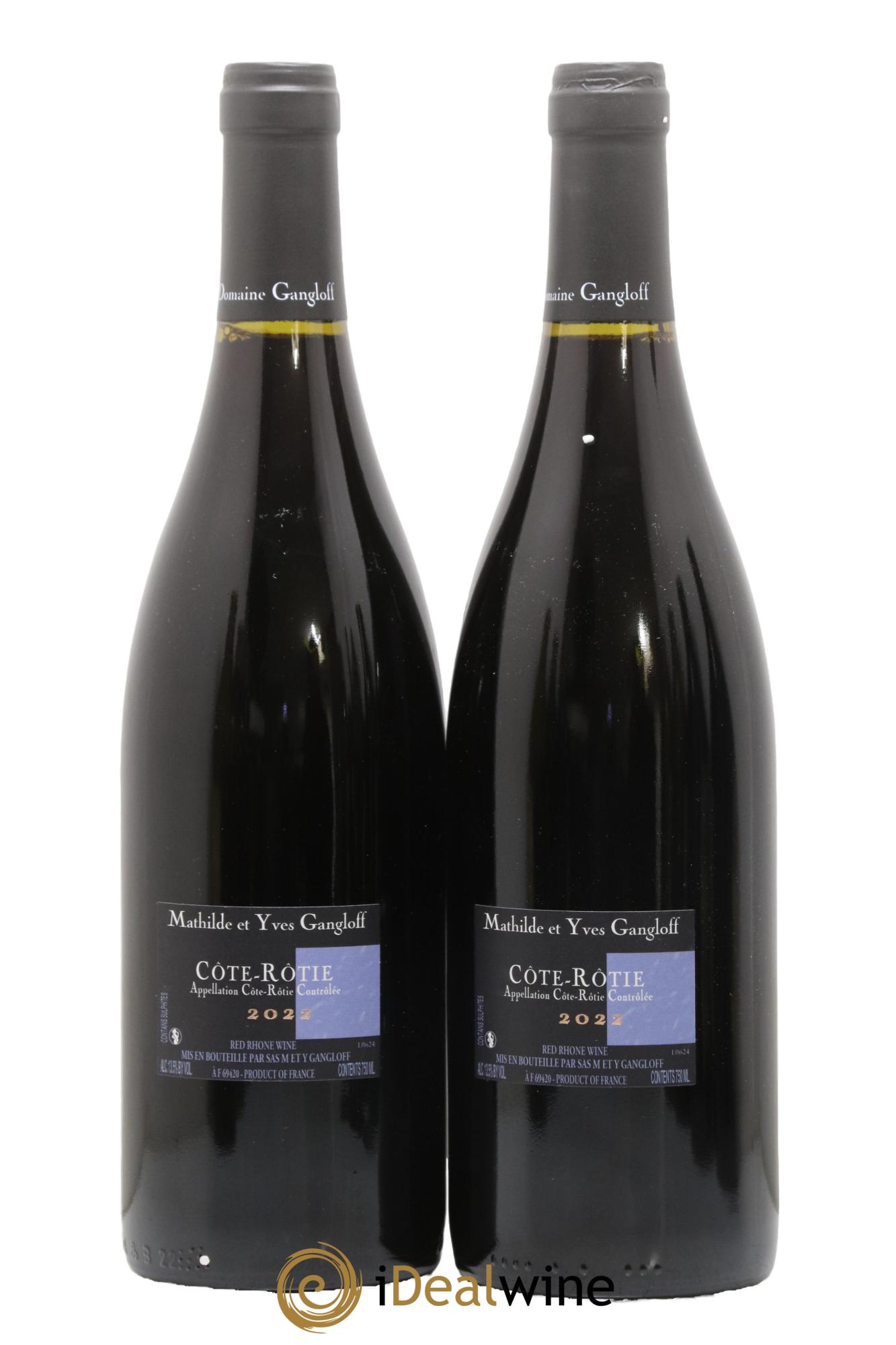 Côte-Rôtie La Barbarine Gangloff (Domaine) 2022 - Lot of 2 bottles - 1