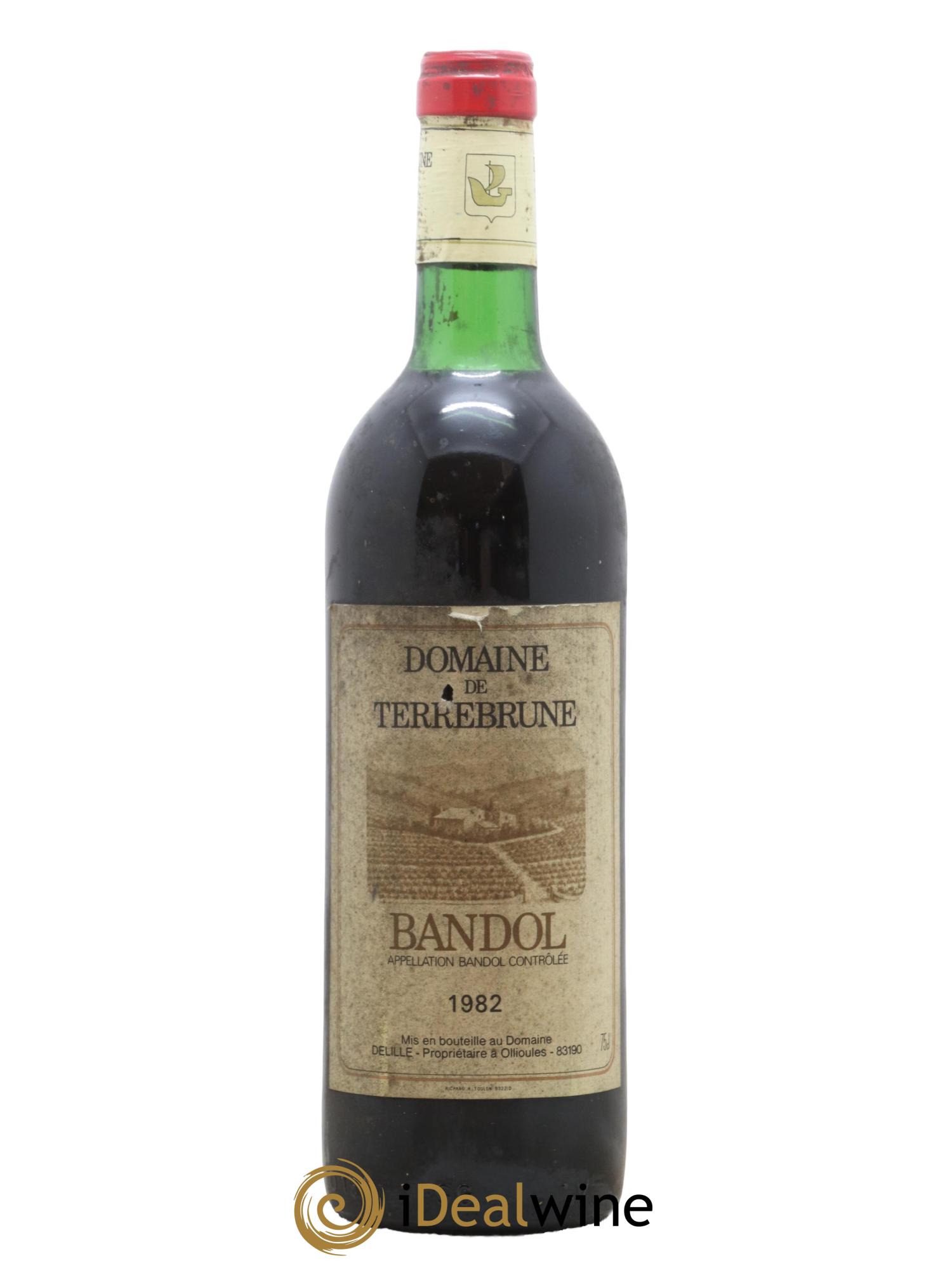 Bandol Terrebrune (Domaine de) 1982 - Lot de 1 bouteille - 0